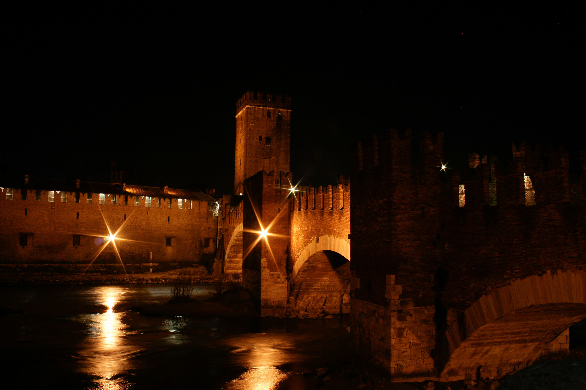 "Lights on the bridge"