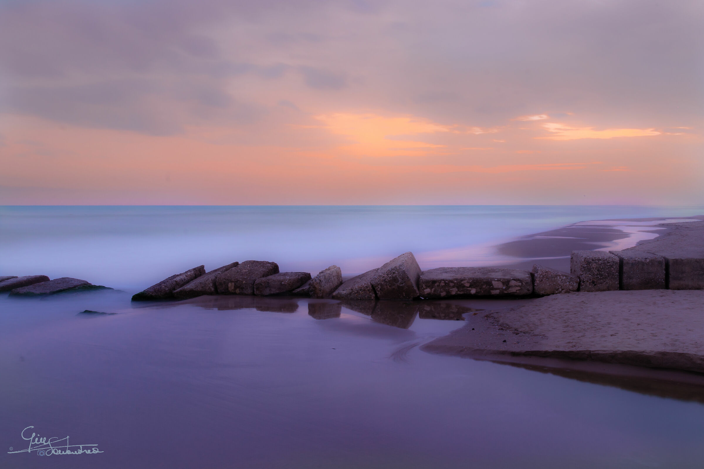 Eternity is the sea mixed with the sun