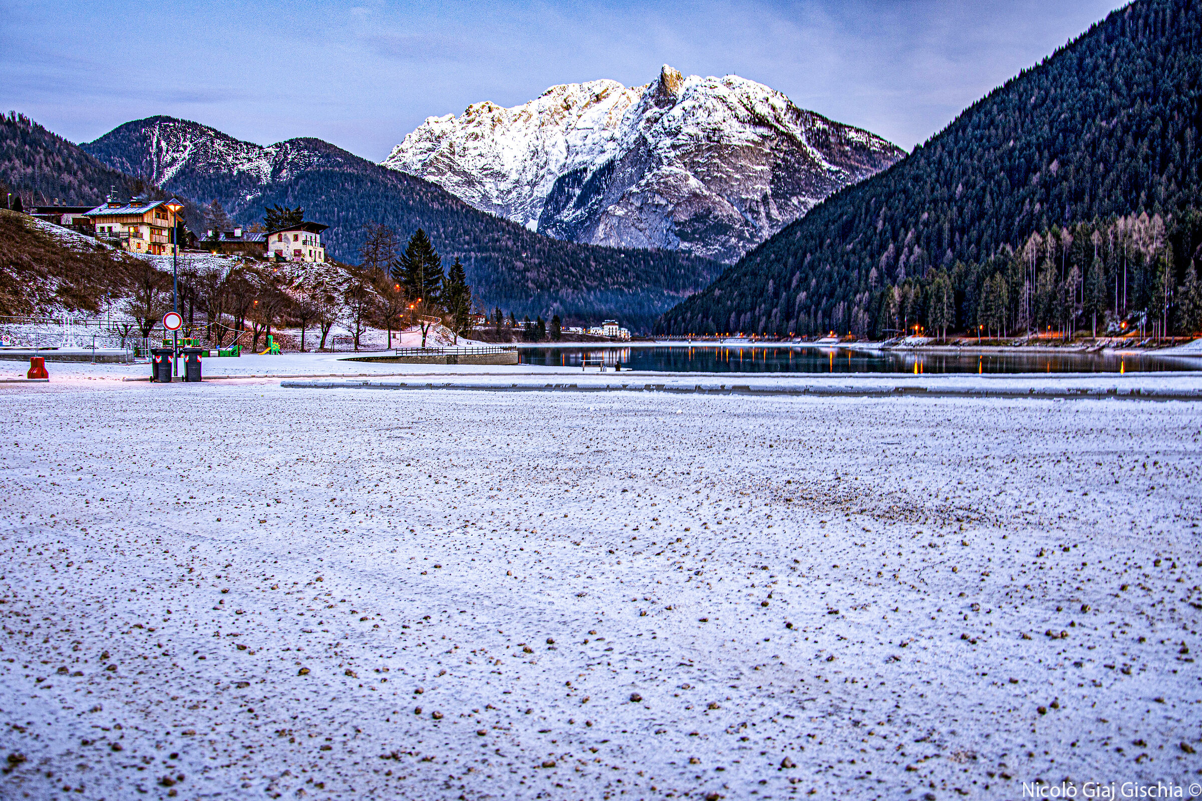 Lago Di Auronzo Di Cadore