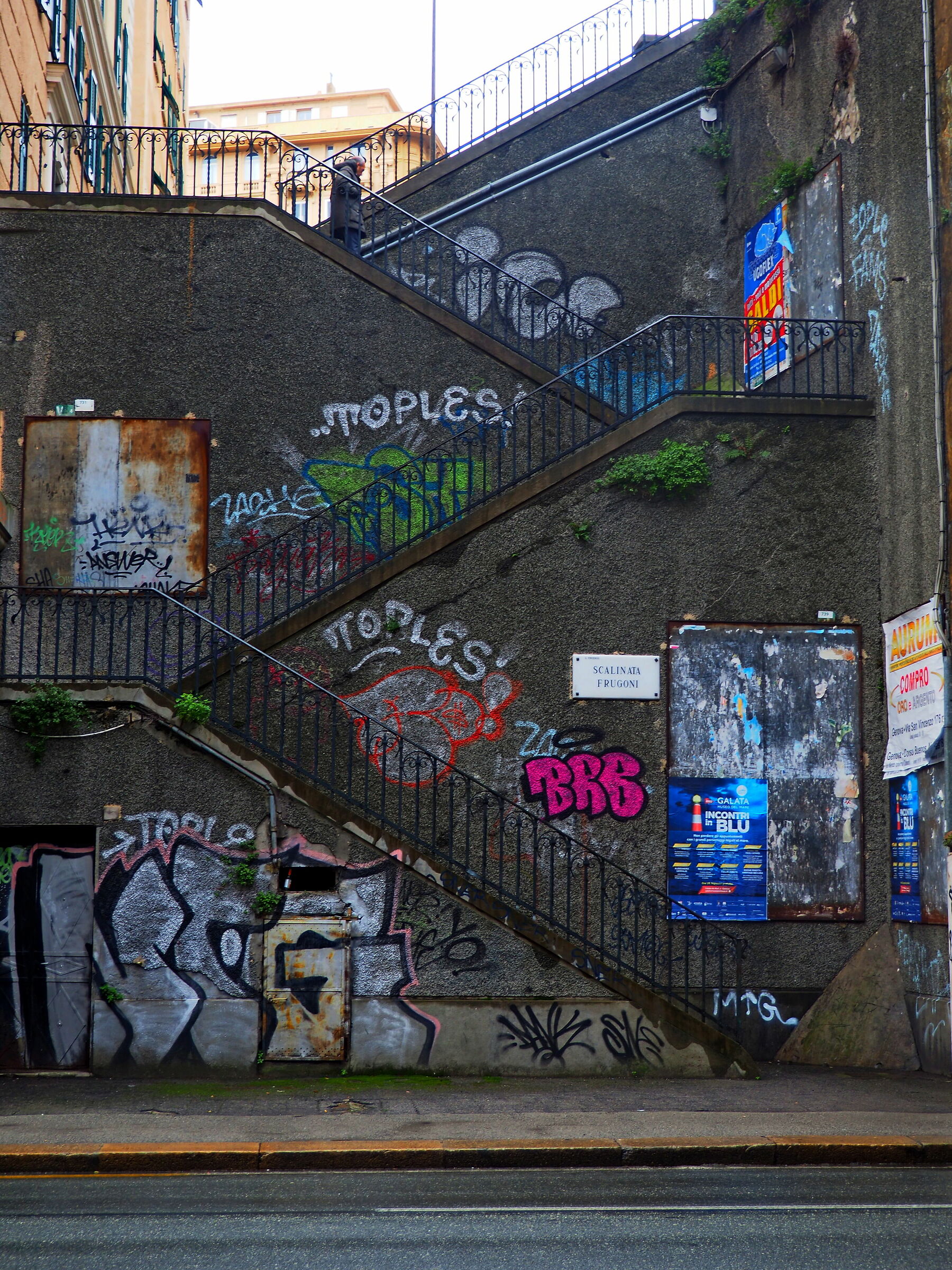 Grafiti e scalini