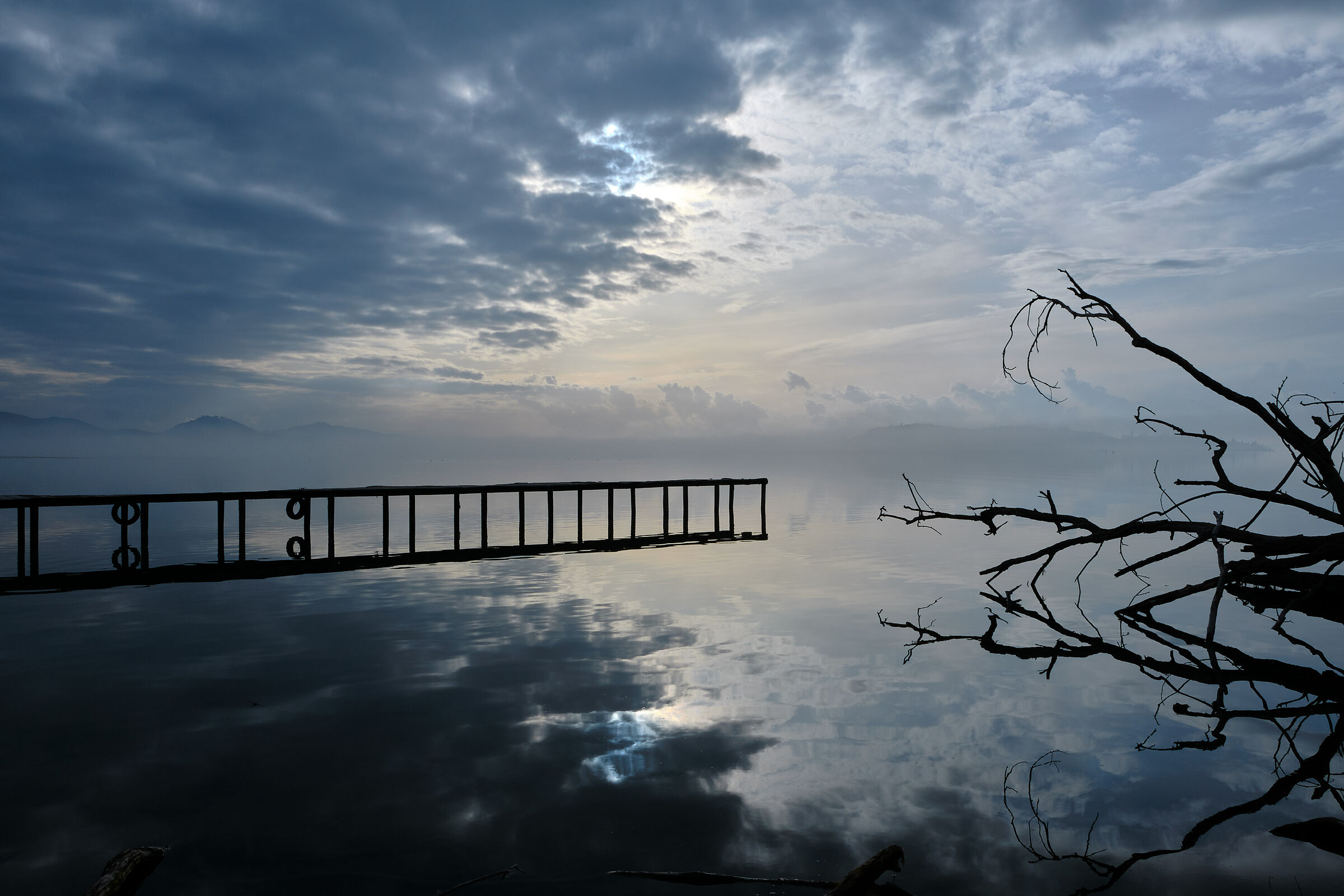 Reflections on the lake