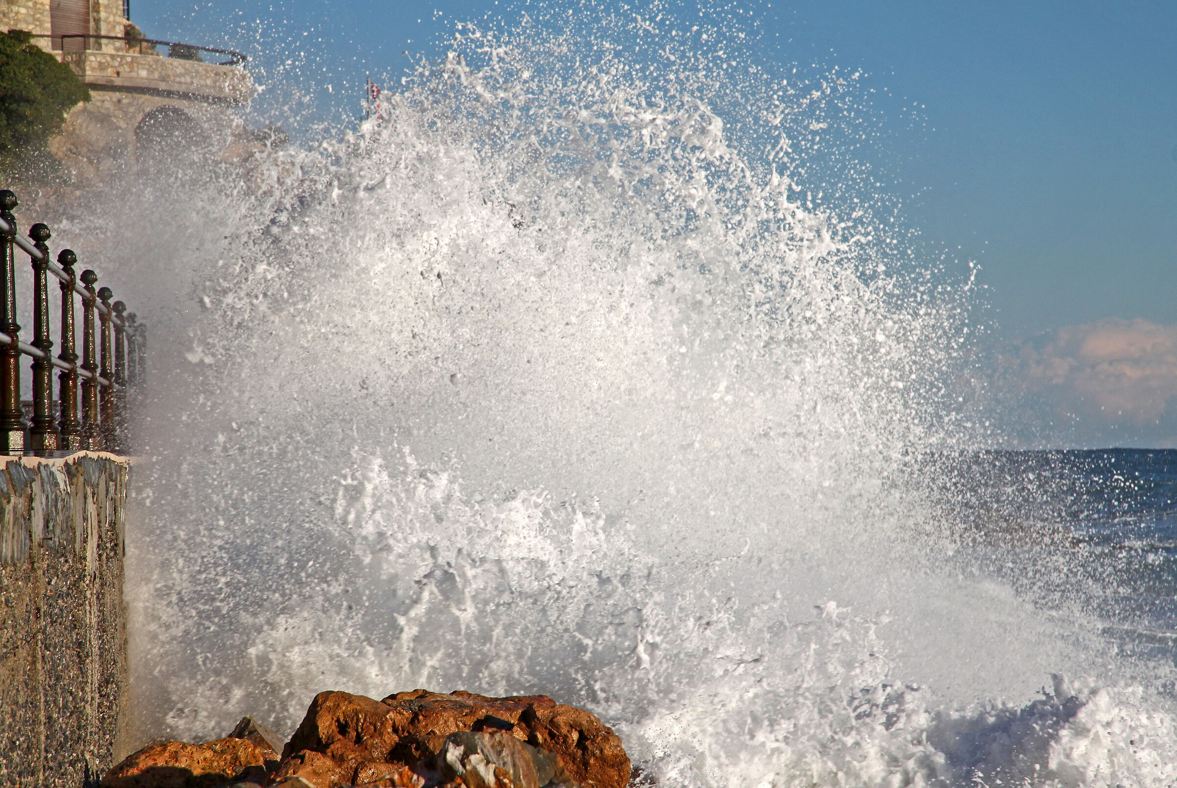 Mareggiata a Varigotti