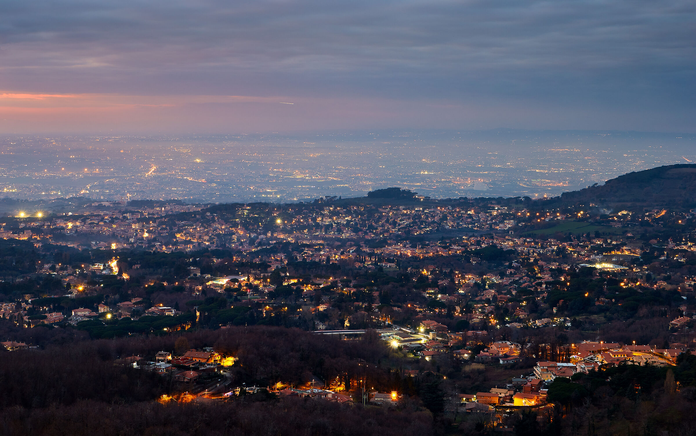 View from Rocca Di Papa (RM)