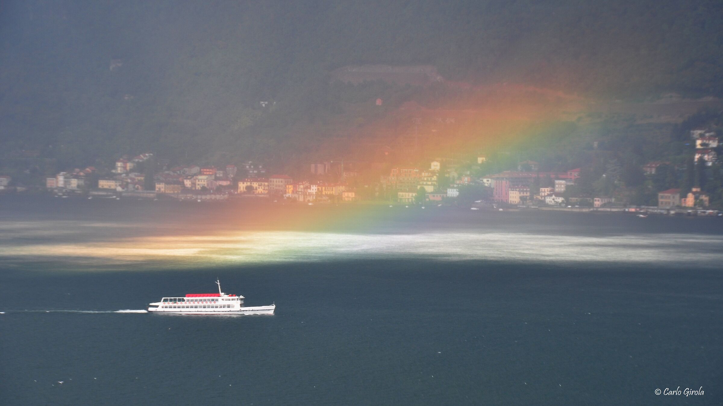 Temporale sul lago di Como