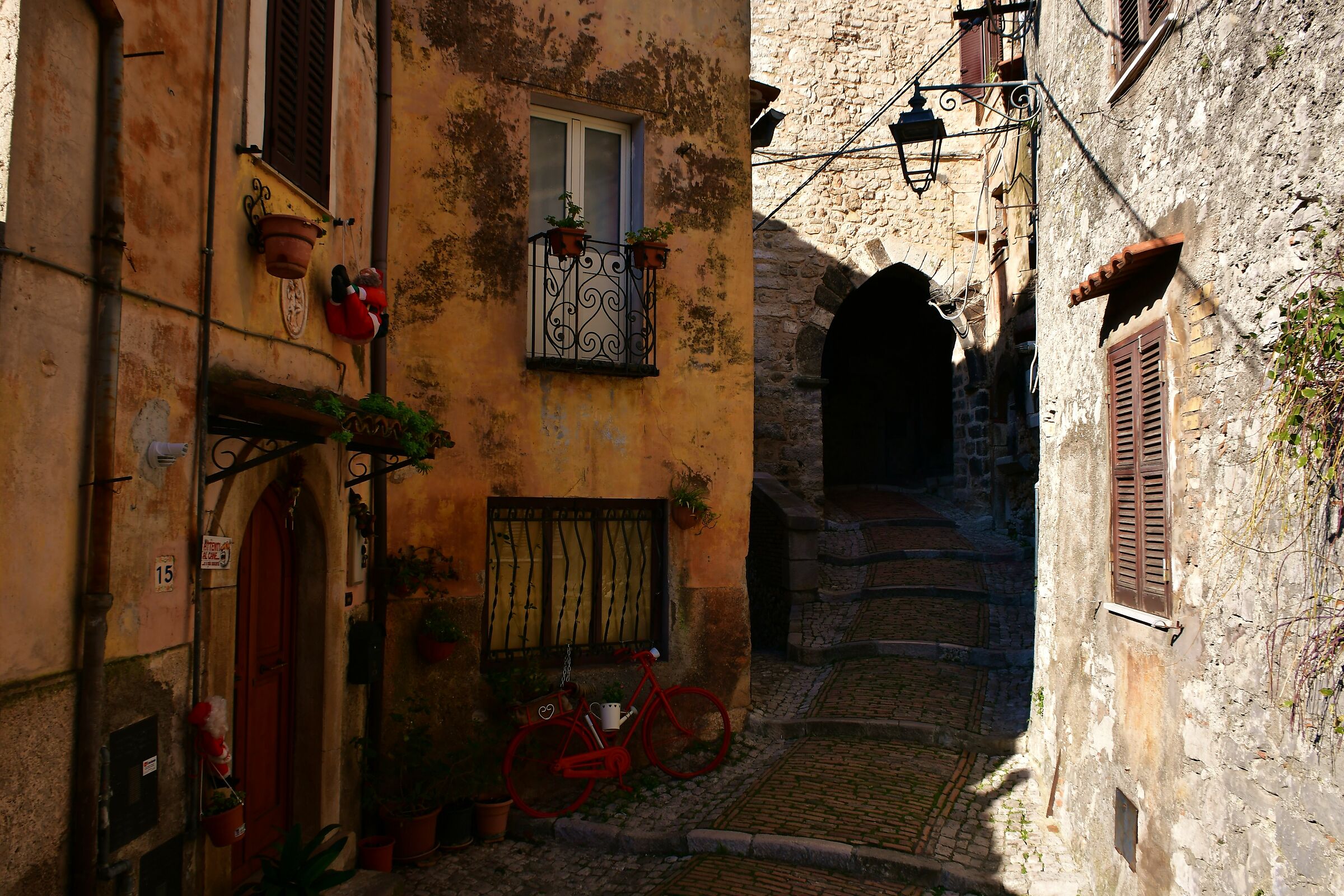 Turning around.........