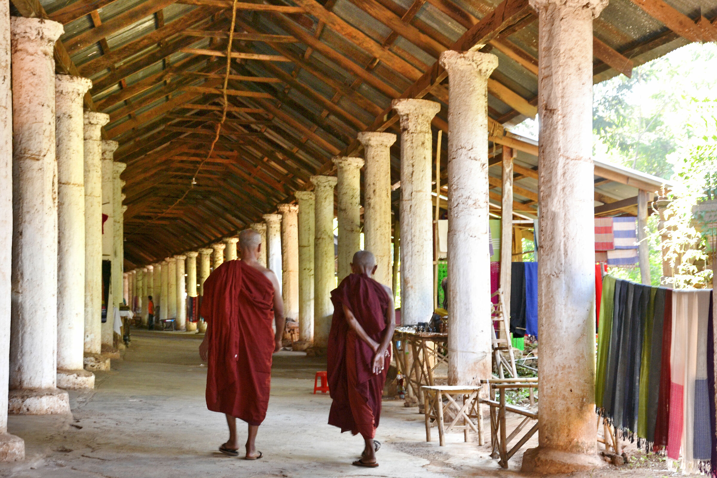 Towards the Temple