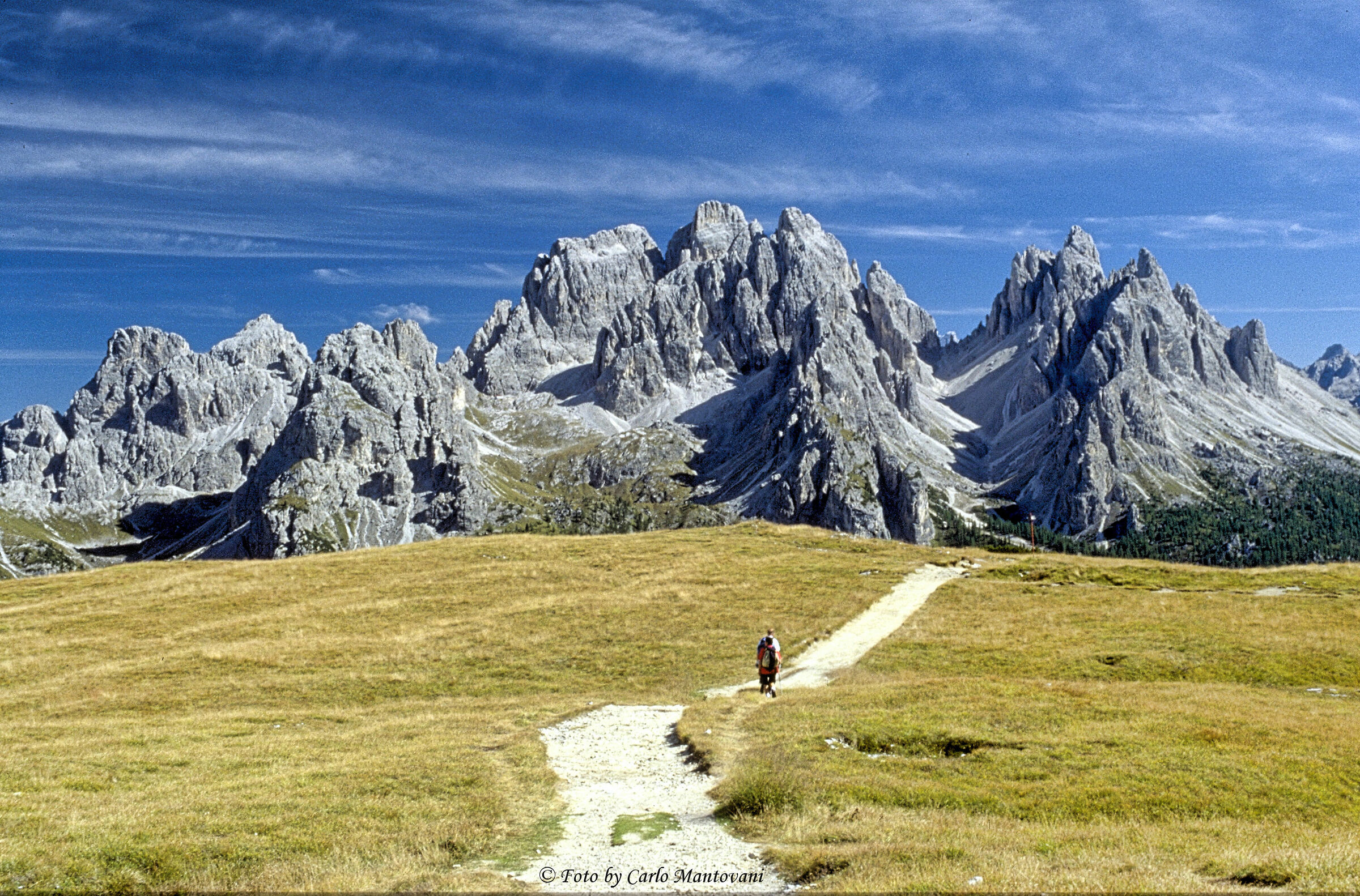 Cadini visti dal monte Piana