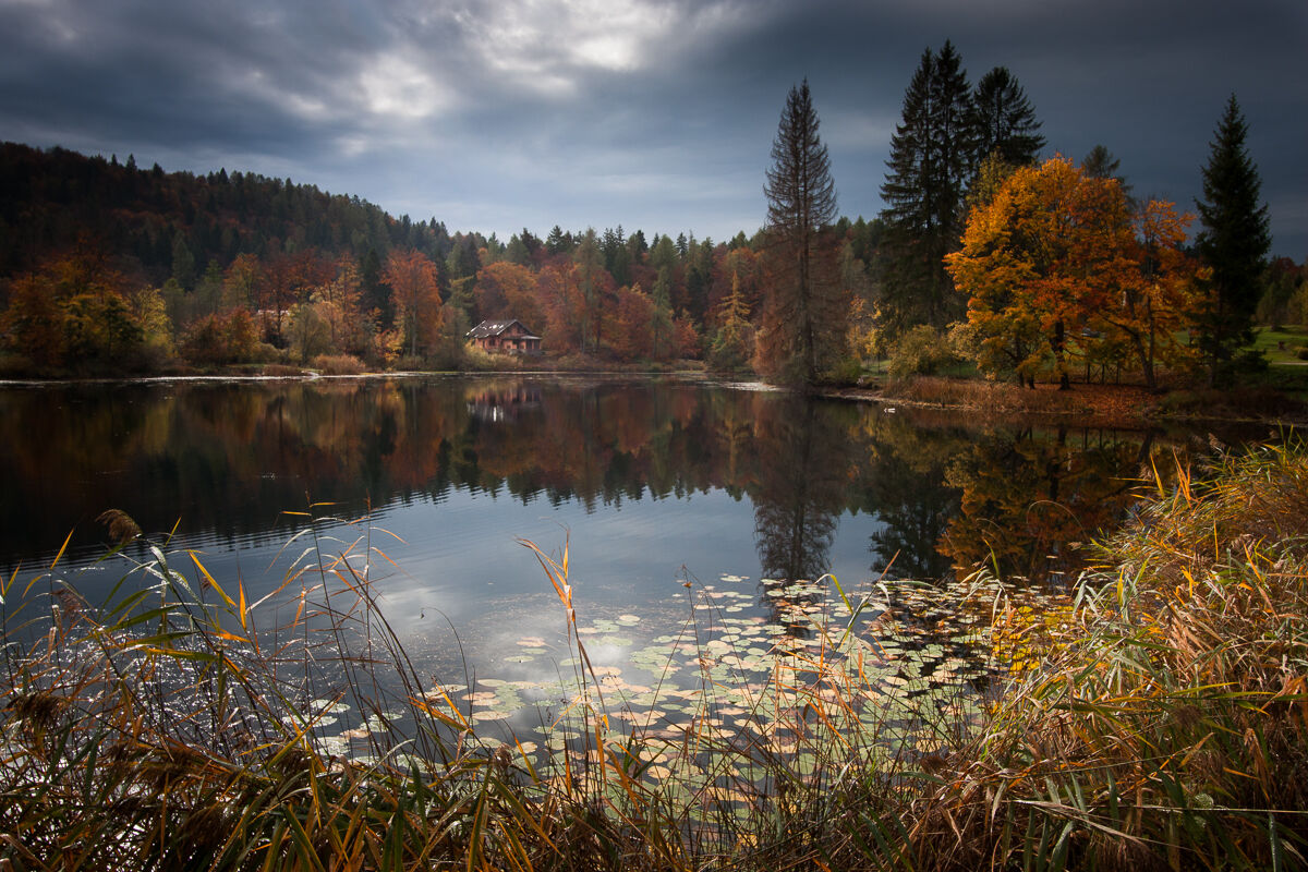 Luce d'autunno sul lago ...