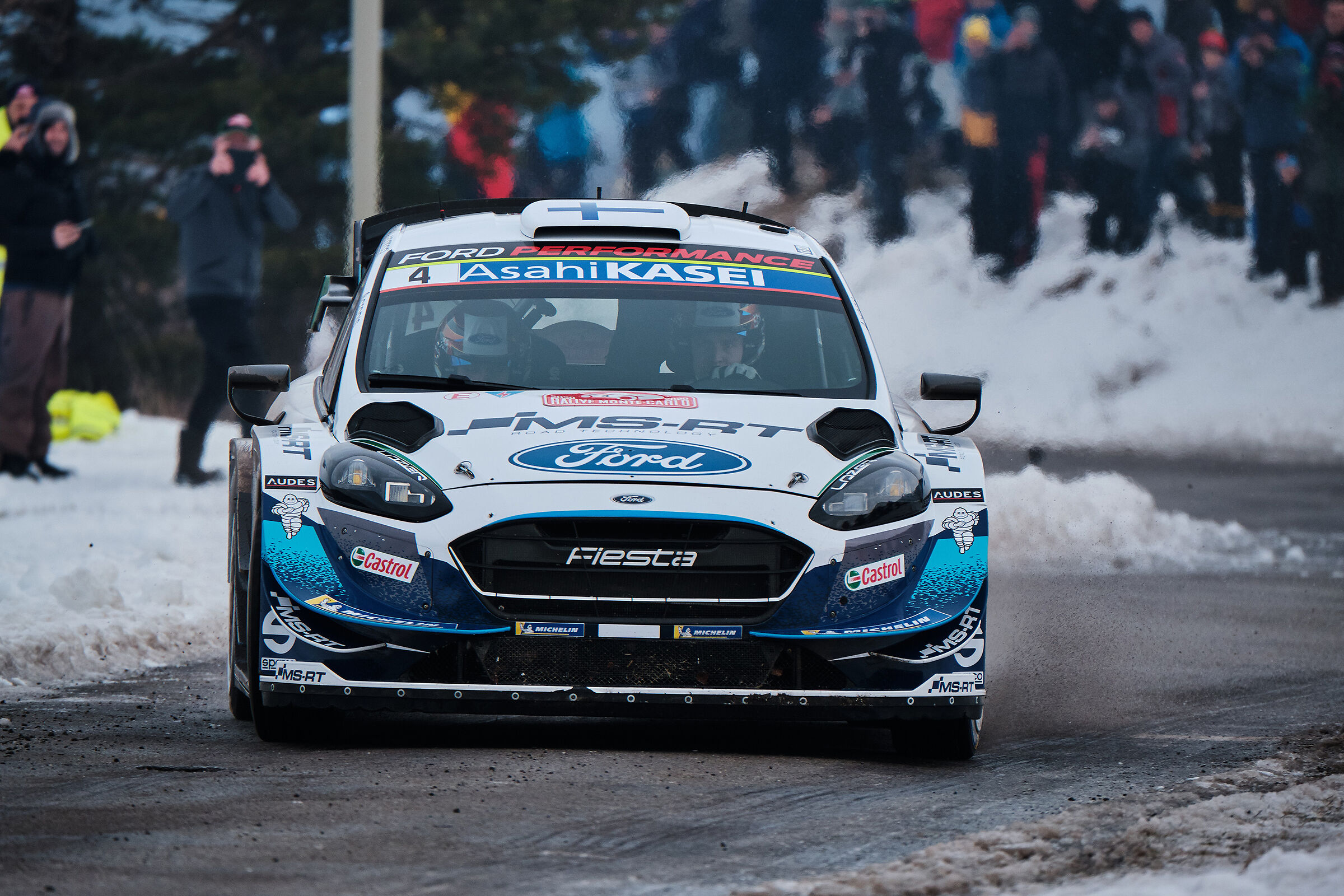 rally montecarlo 2020, fiesta wrc