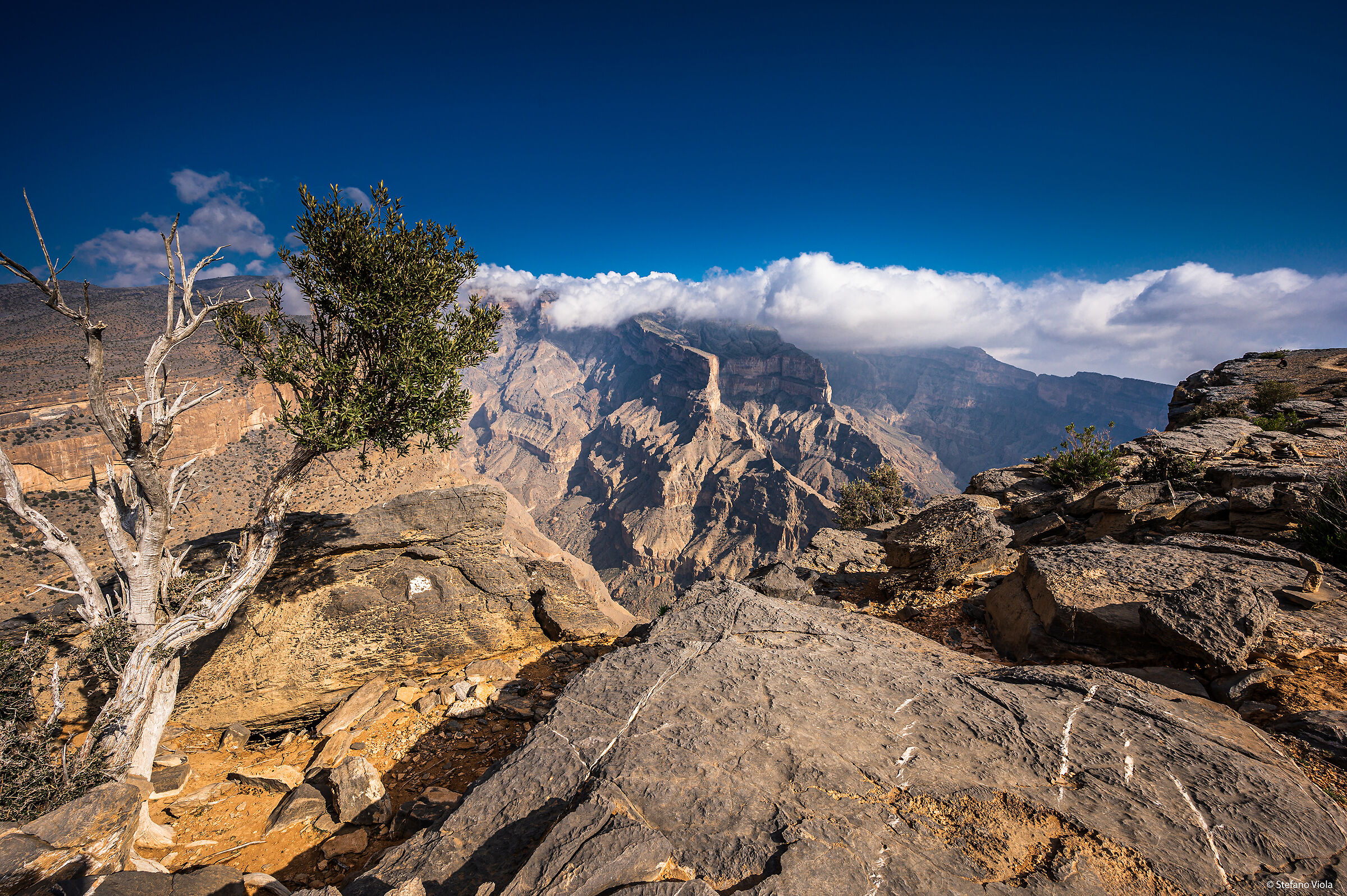 Tra le nuvole sul tetto dell'Oman