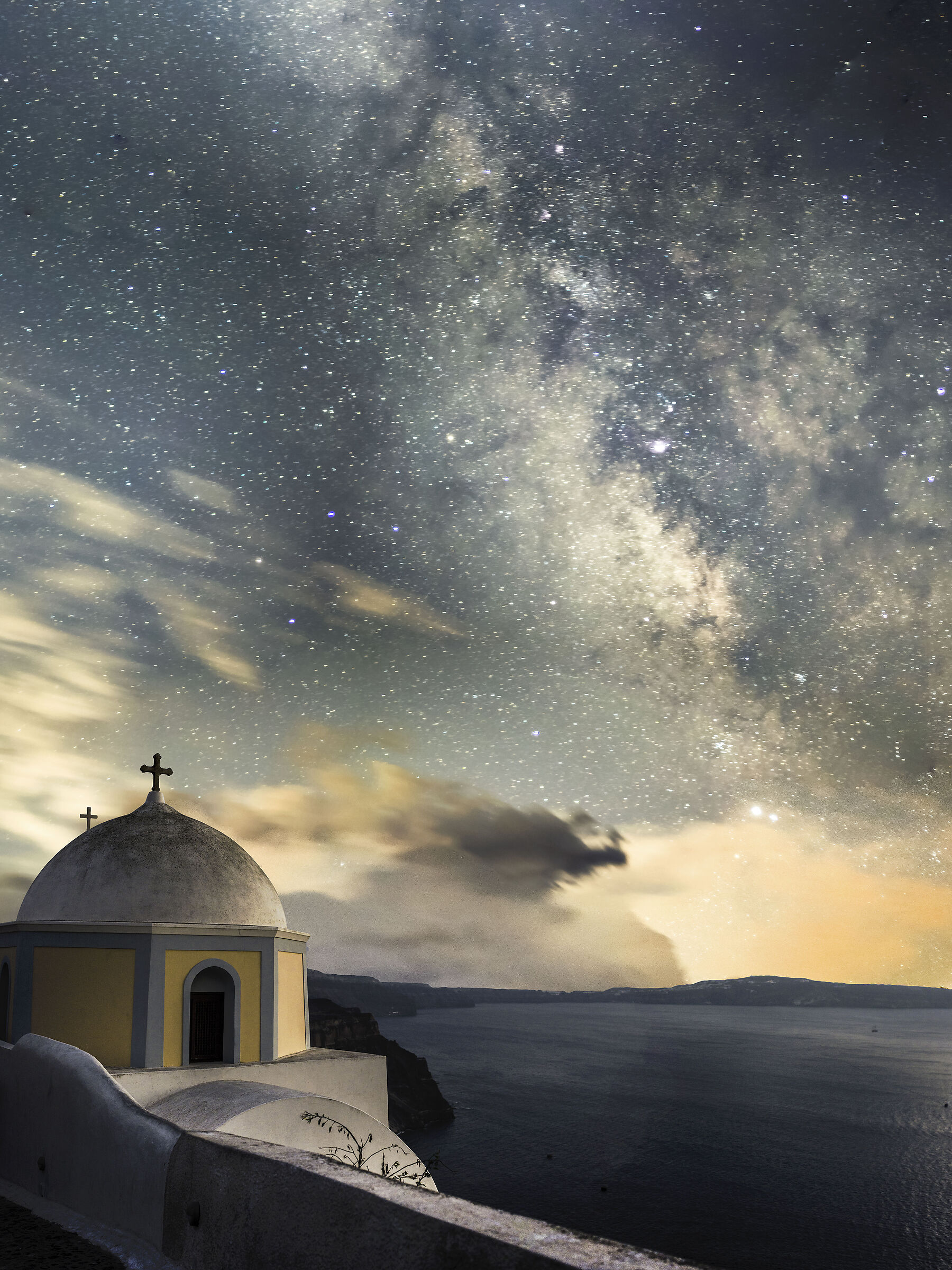 Milky Way in Fira