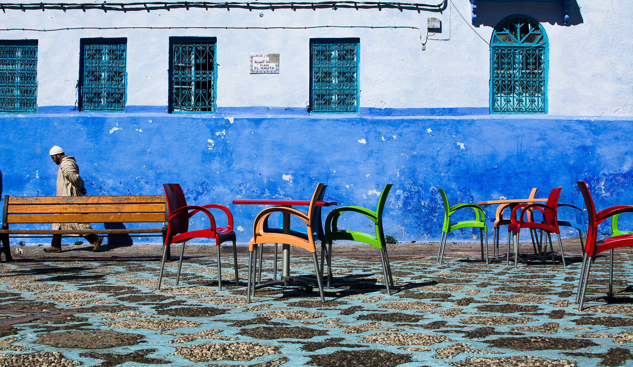 Colori a Chefchaouen