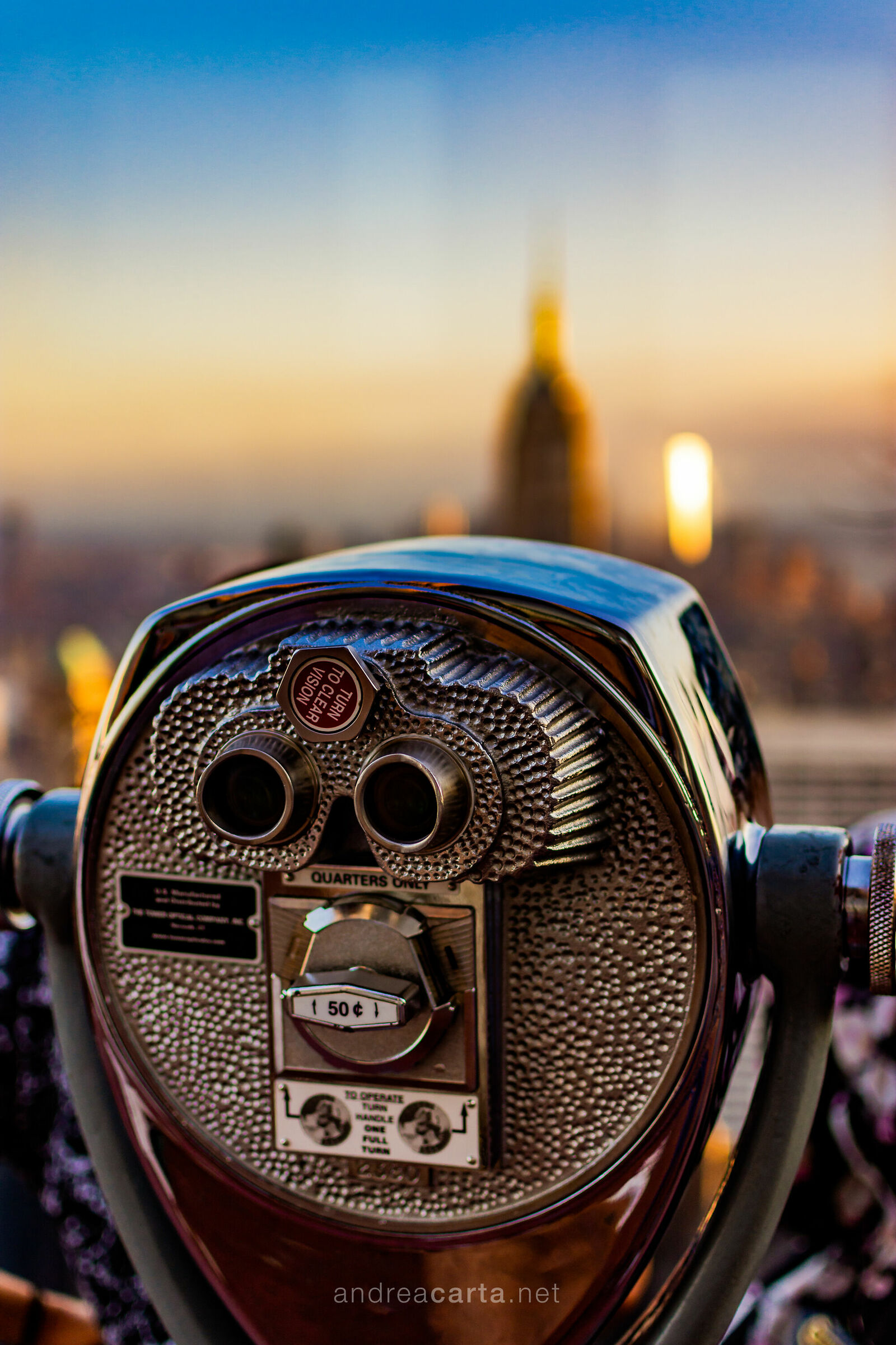 On the Top of the Rocks - New York City