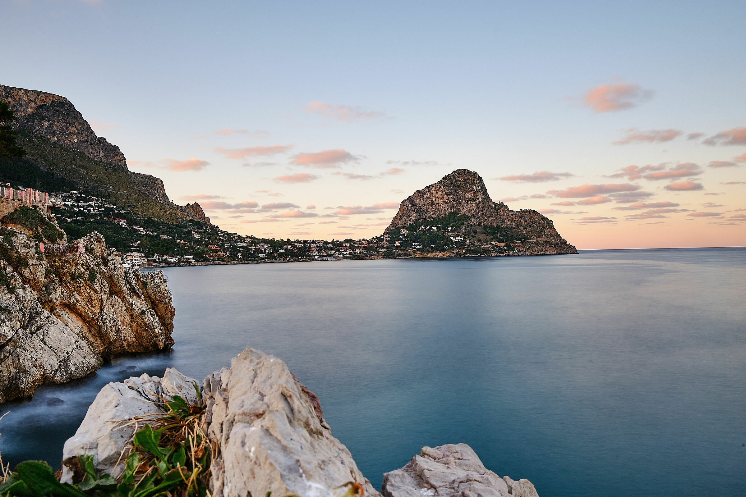 Capo Zafferano visto da Sant'Elia