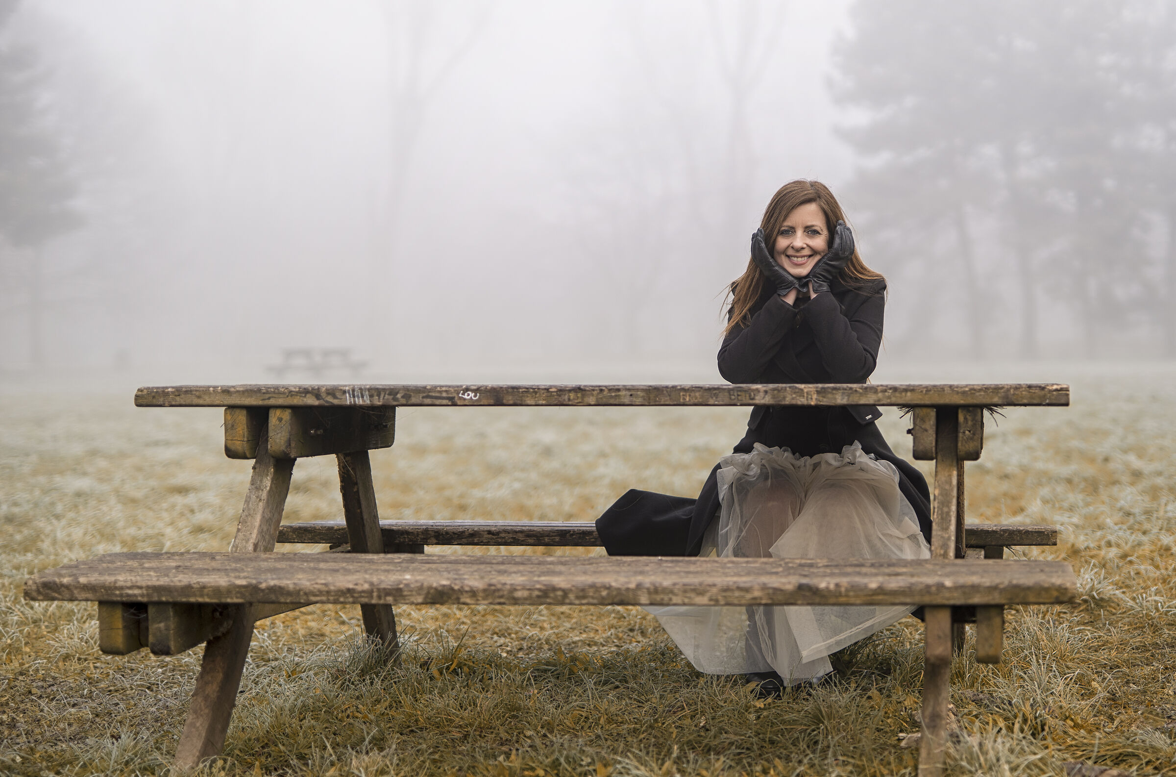 Con la testa tra le mani