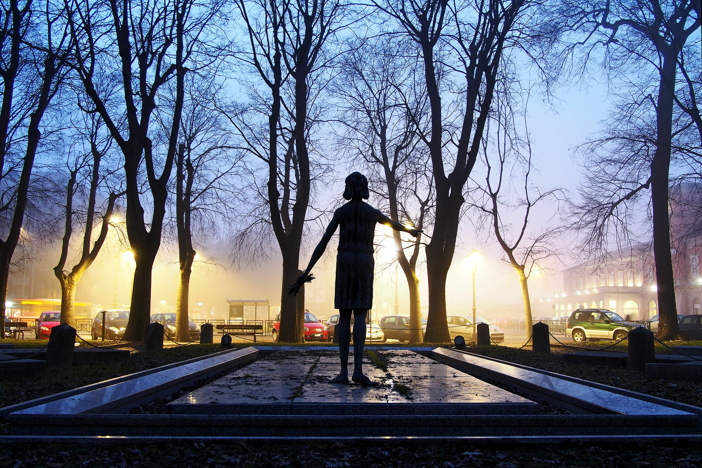 La mondina nella nebbia