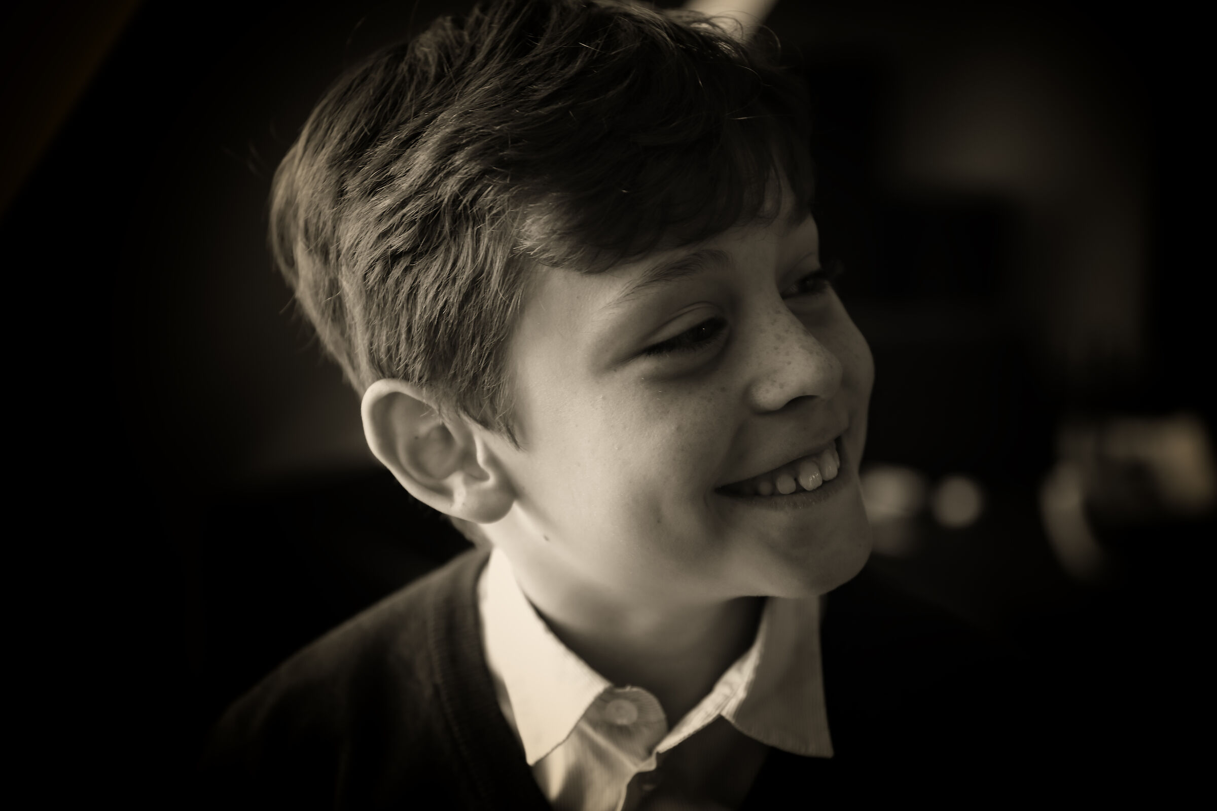 Un'allegria contagiosa