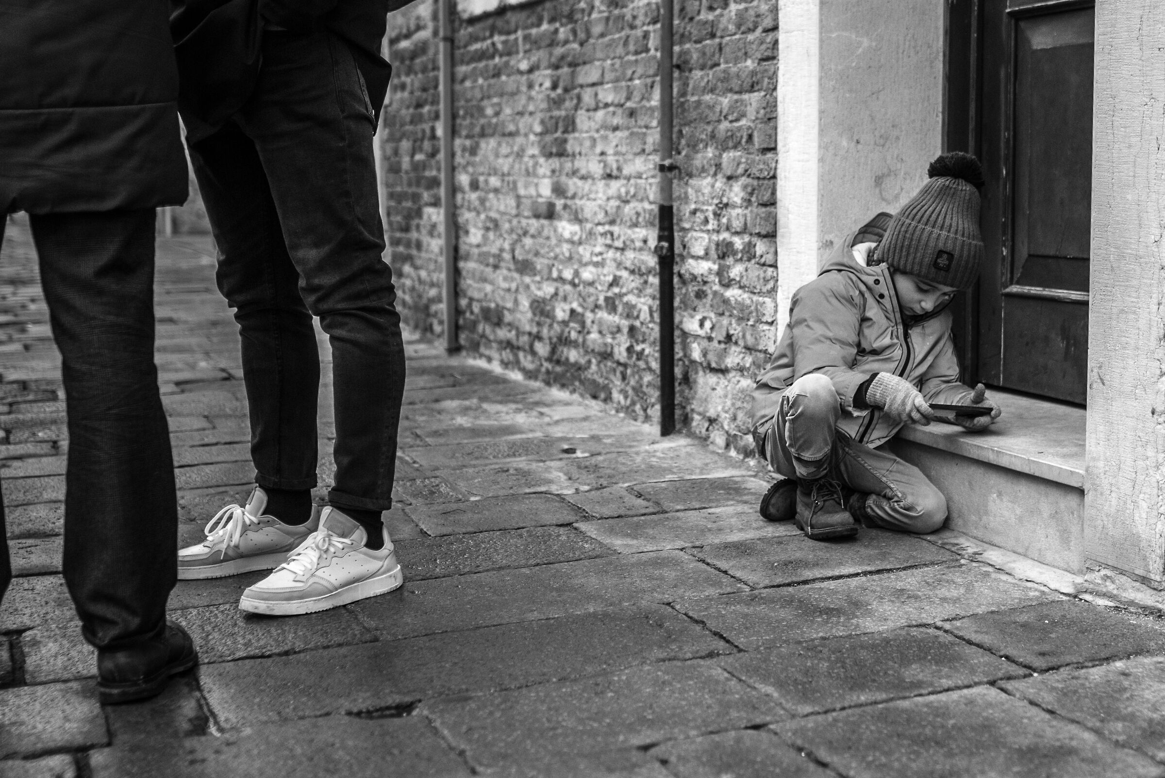 Socializzando con il cellulare