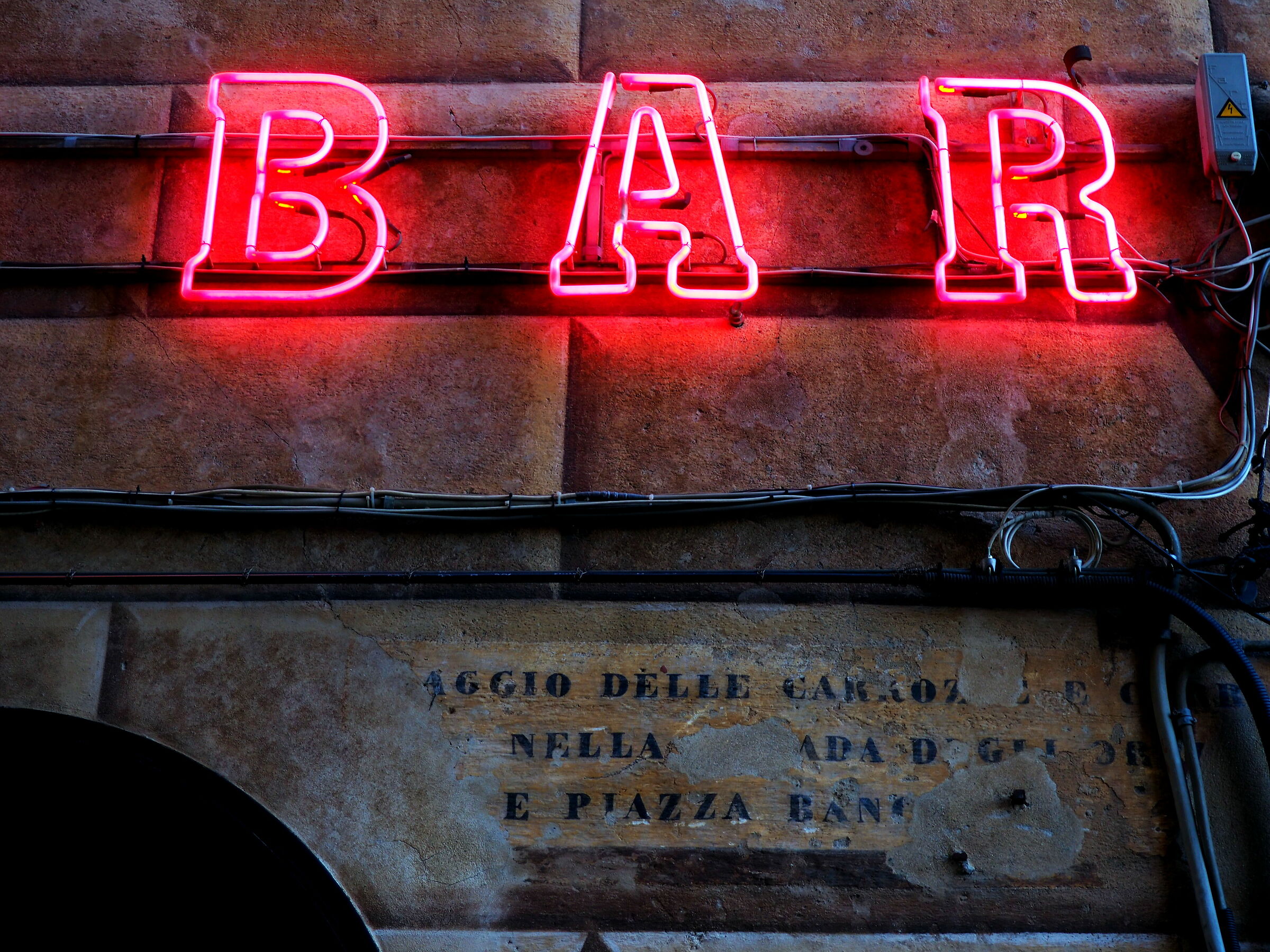 Details of the caruggi