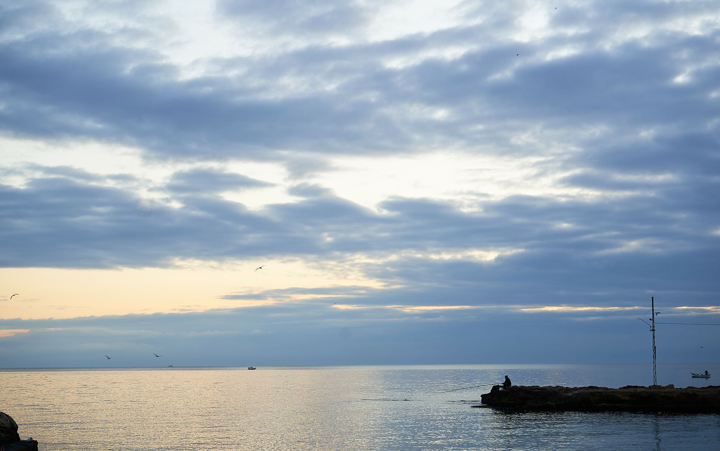 Alba tra i pescatori
