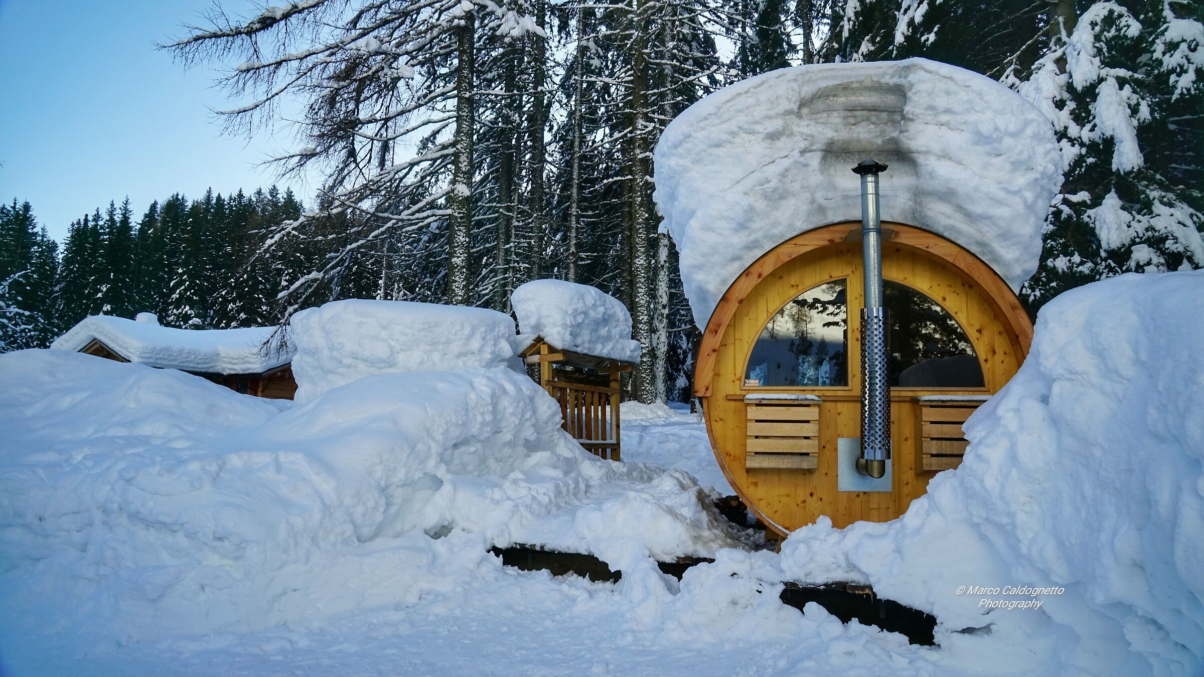 Rifugio Nambino sauna