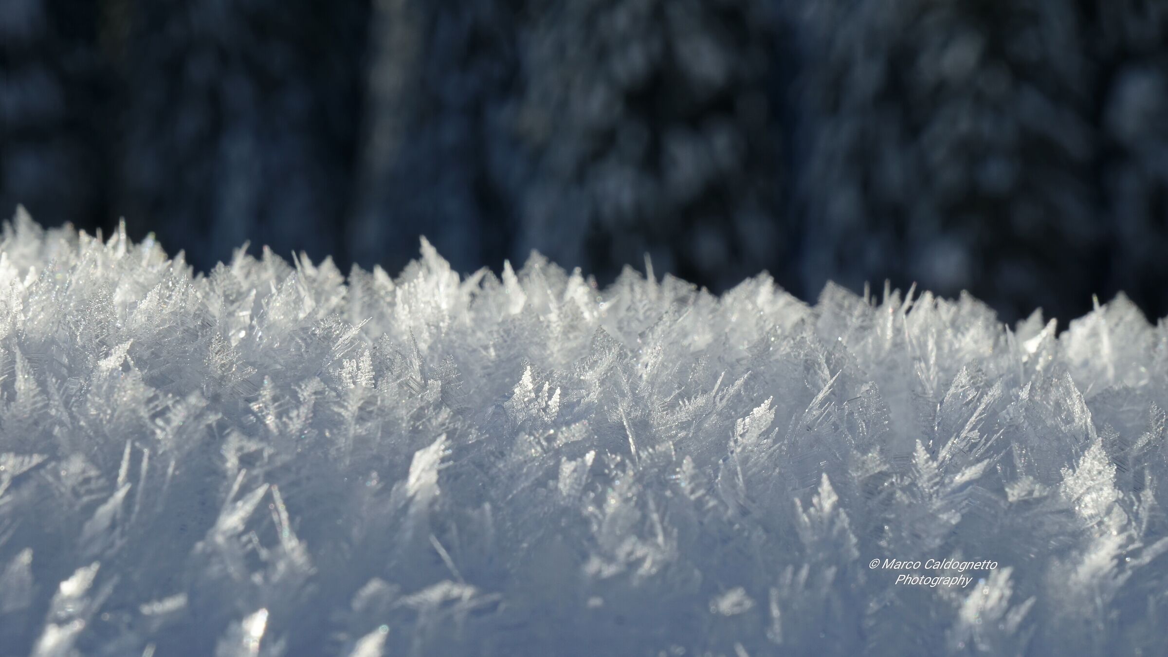 Cristalli di ghiaccio