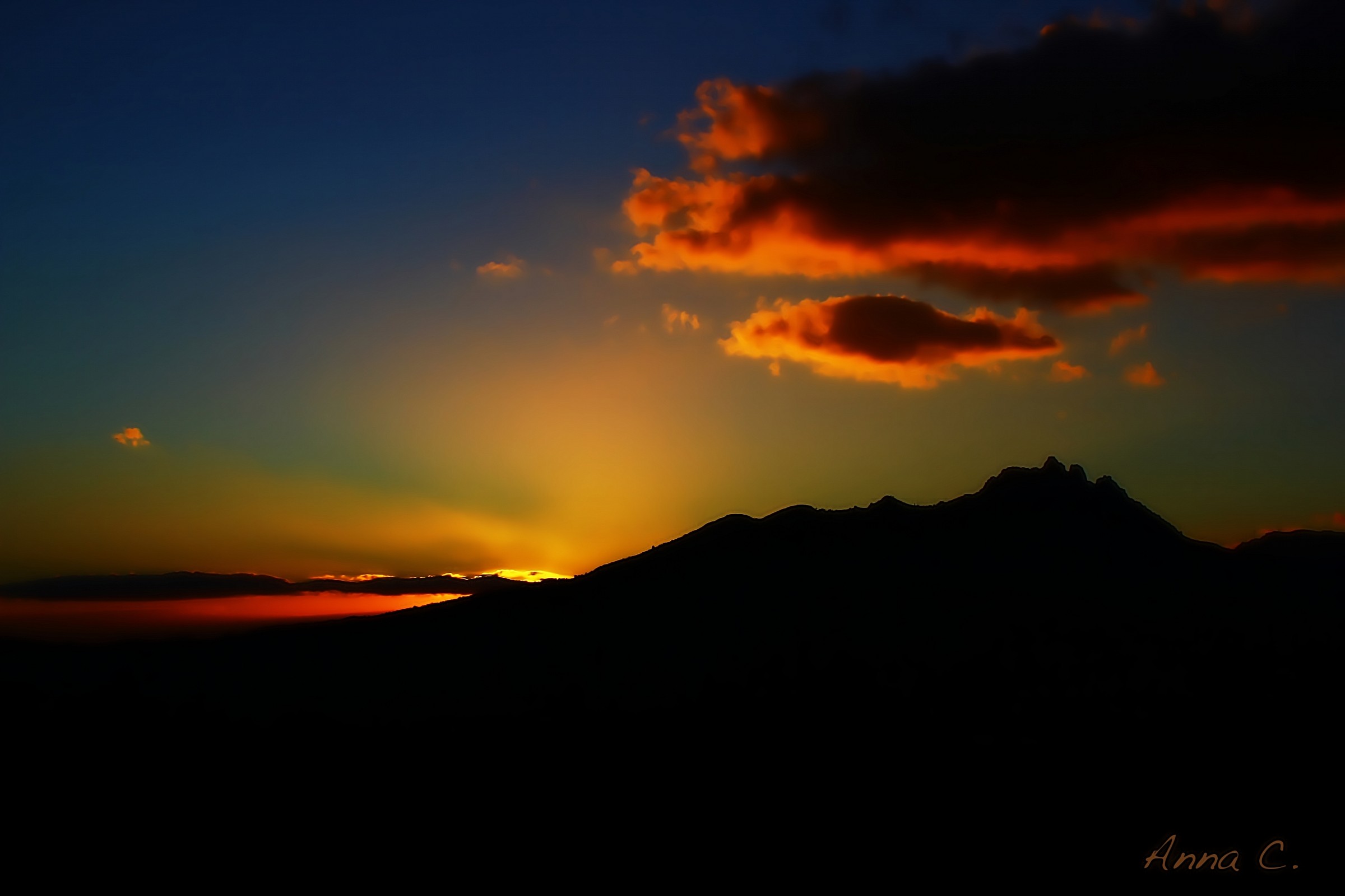 The solitary mountain