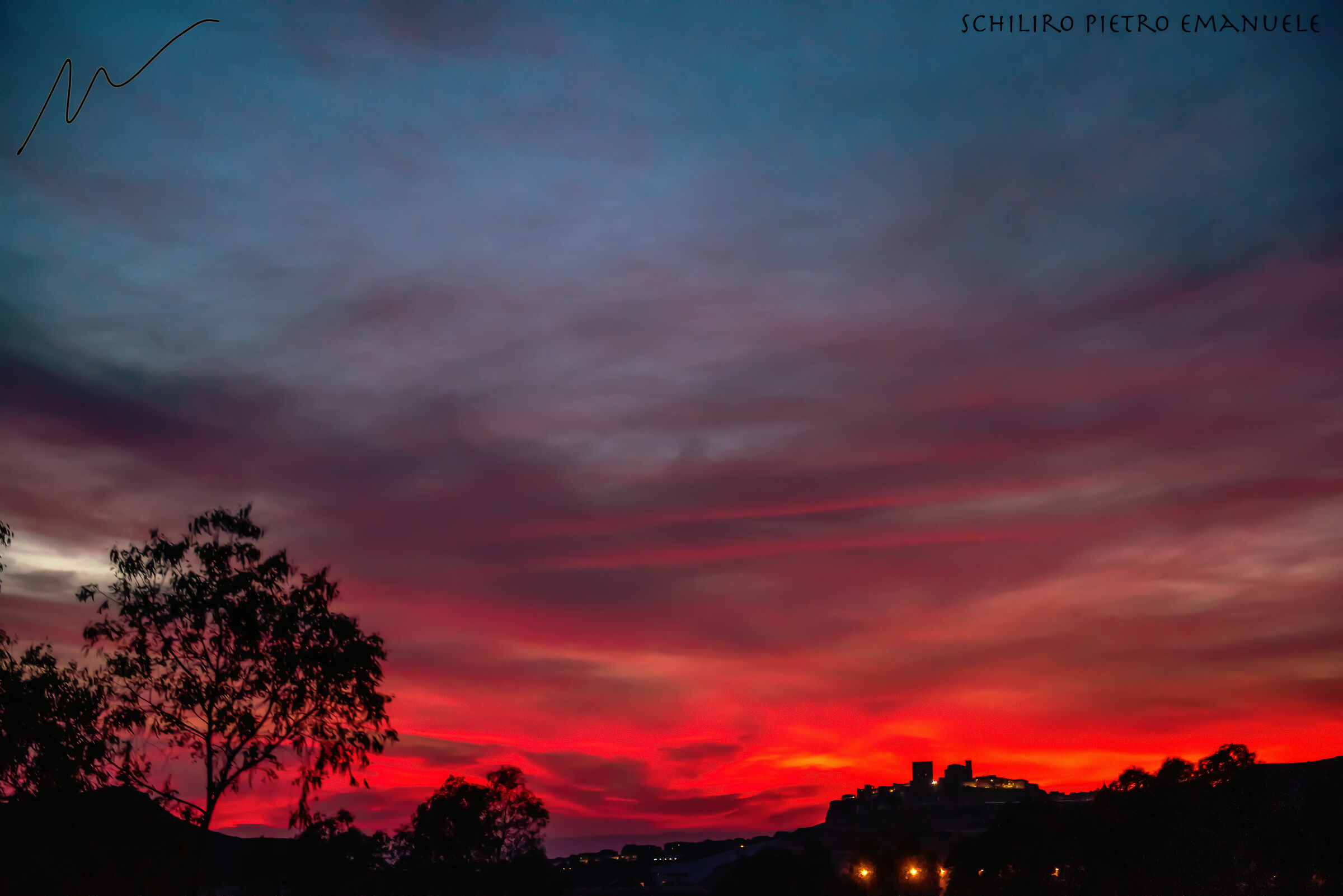 Motta Sant' Anastasia and its breath-taking colors.