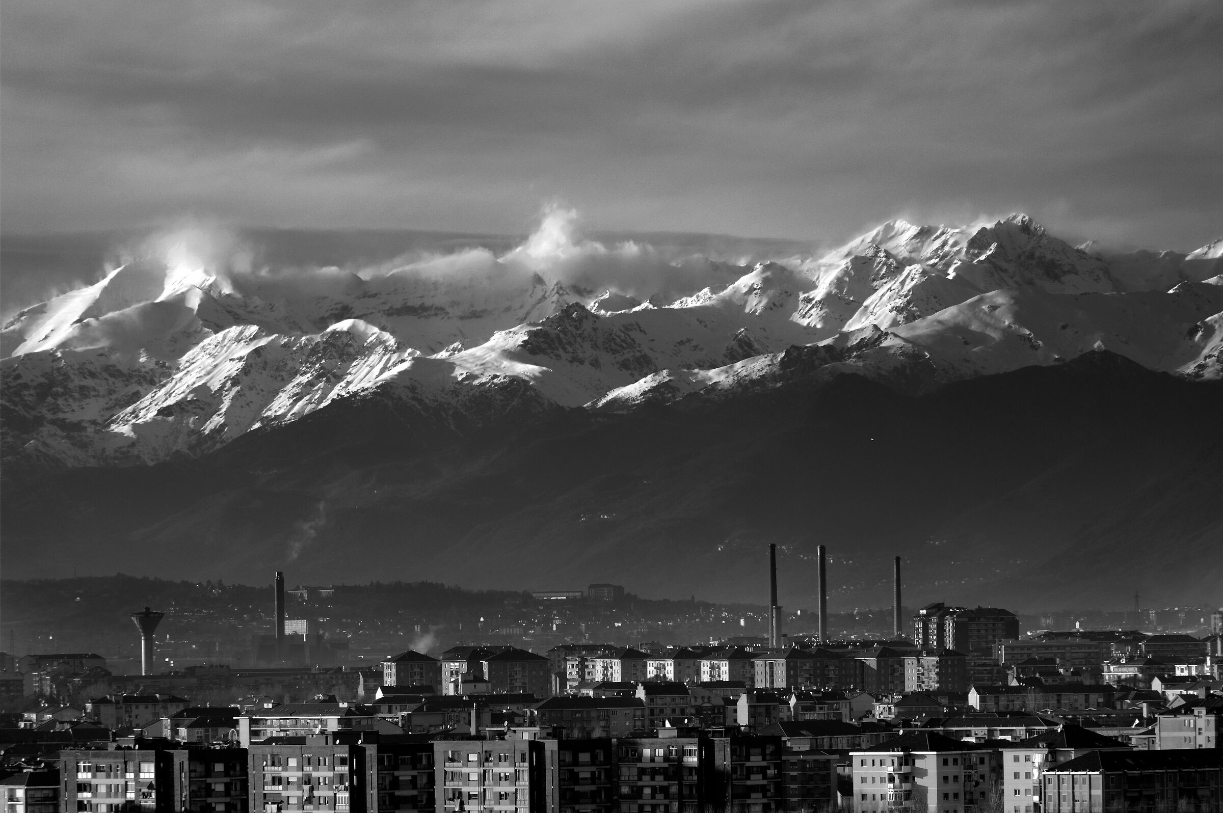 The Alps from Moncalieri