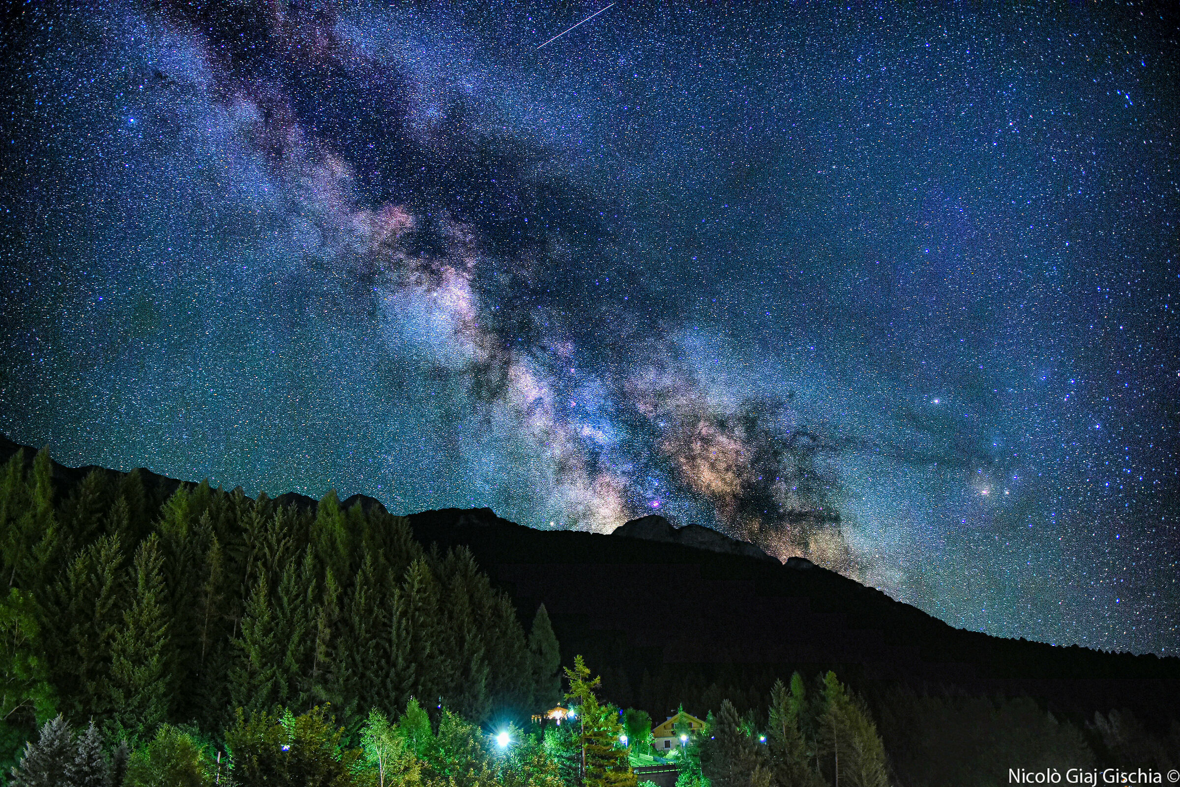 La Via Lattea Da Soraga