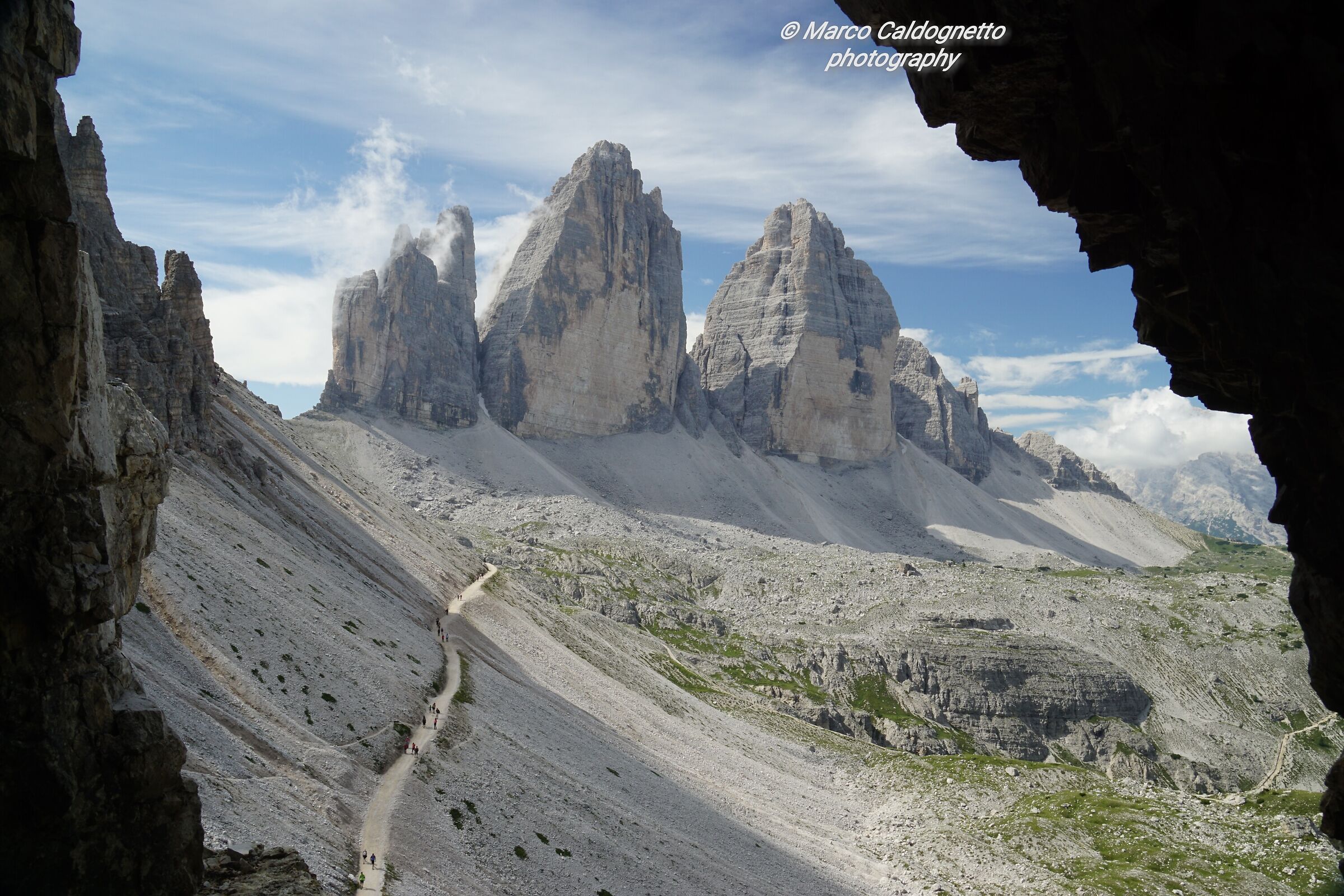 Tre Cime viste dal Paterno