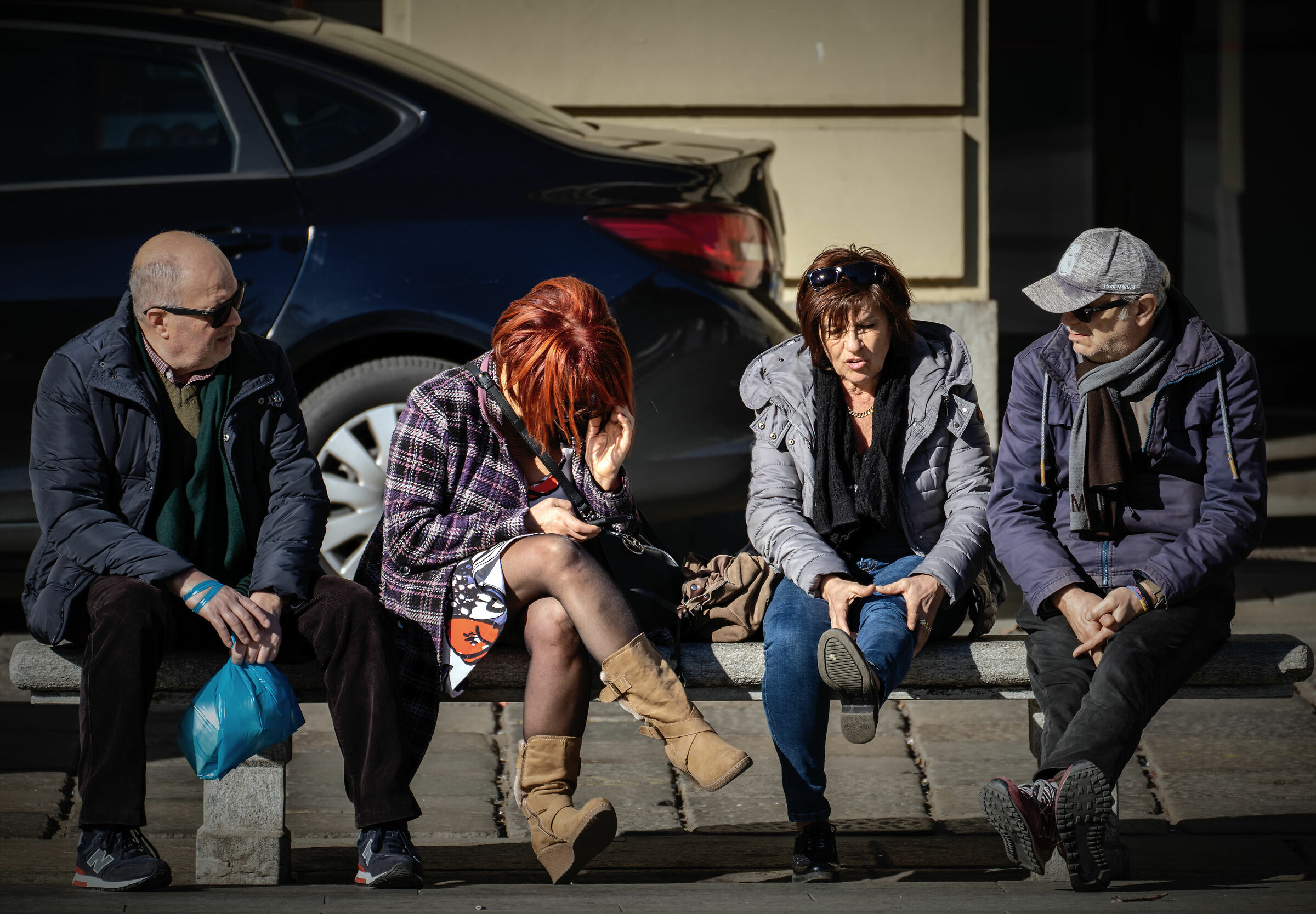 You've got your knees