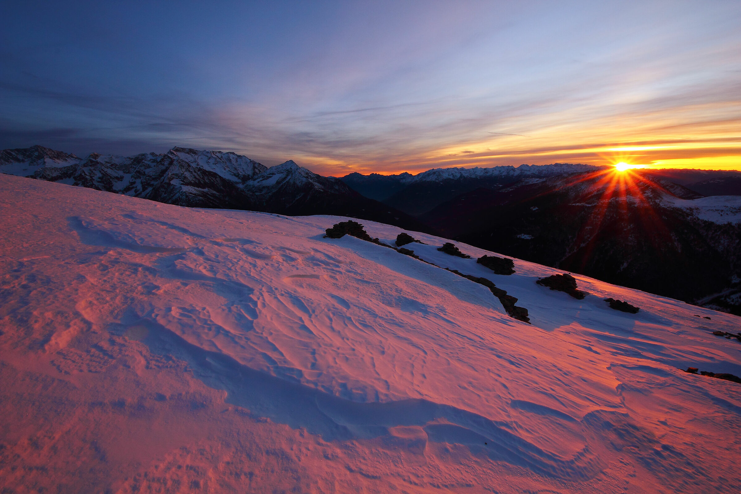 Valcamonica al Tramonto