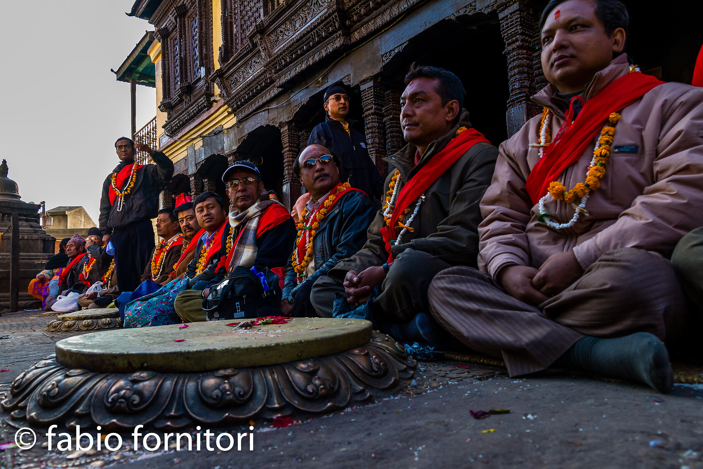 Kathmandu , Swayambhunath temple people , Nepal 2010