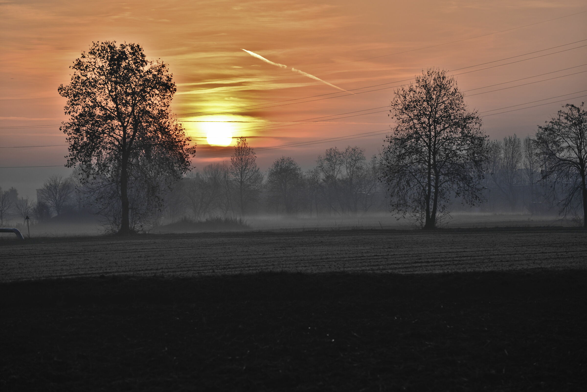 Pianura Lombarda, inverno