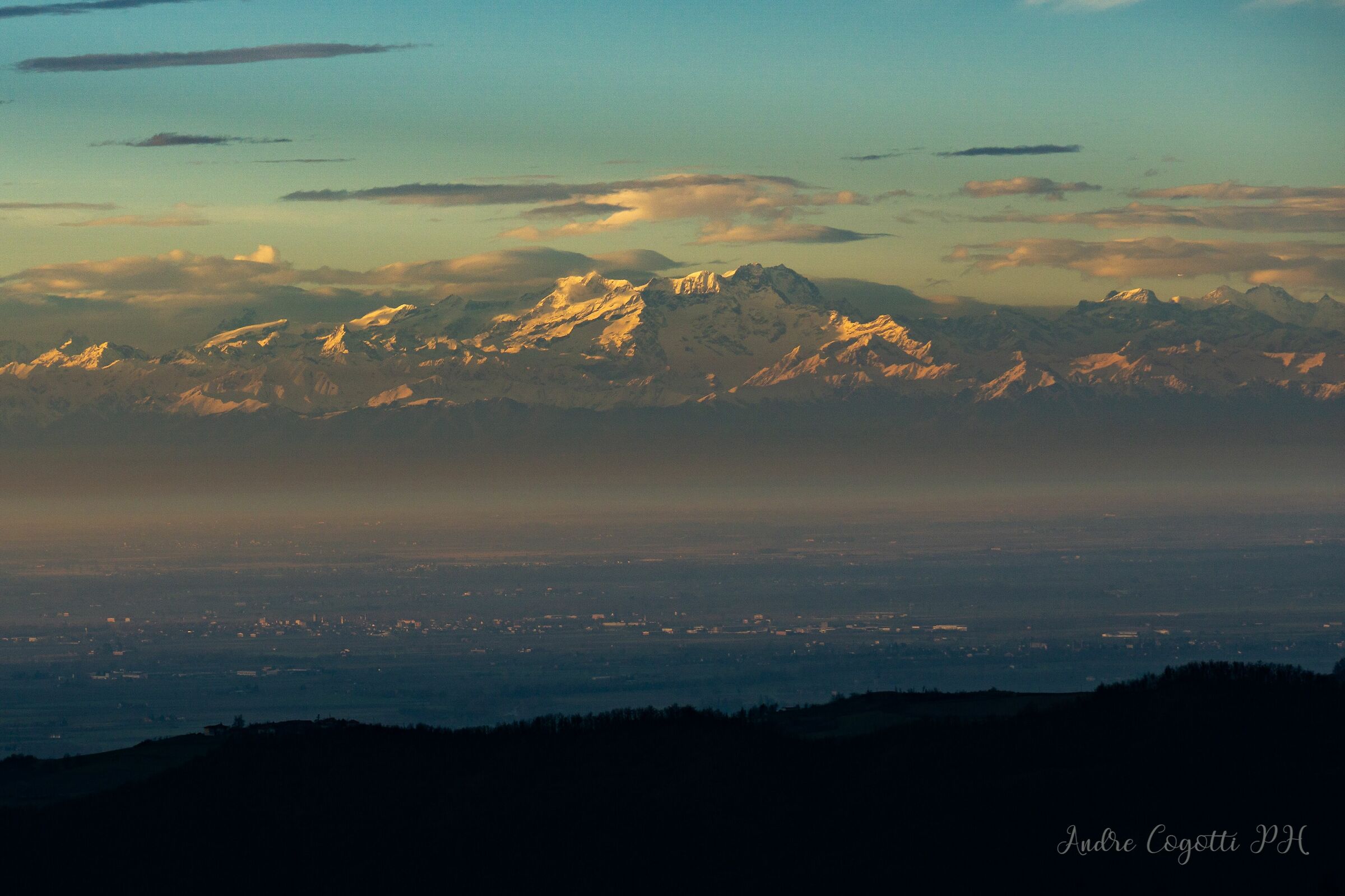 Appennino vista Alpi