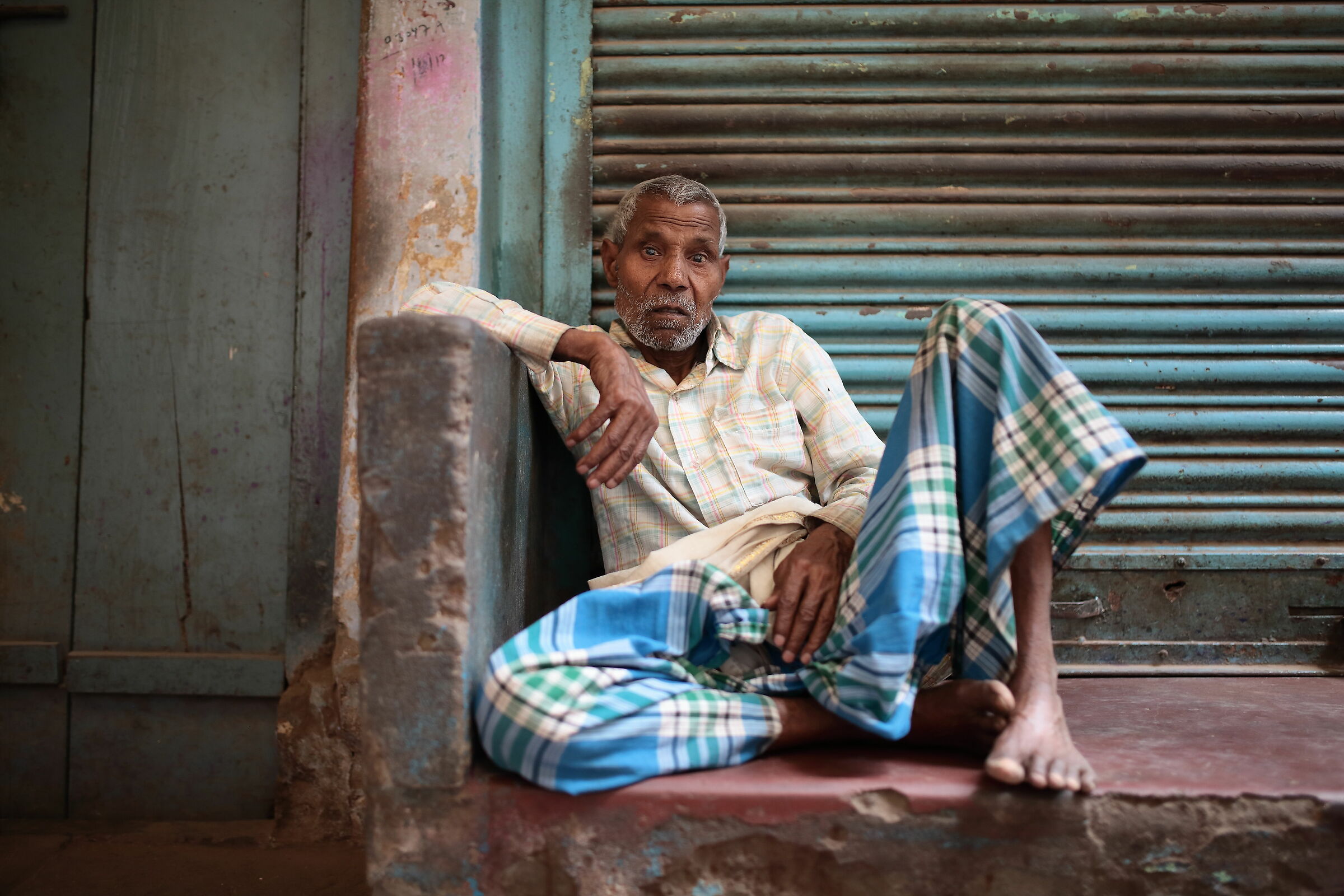 Portrait of a Man, Varanasi