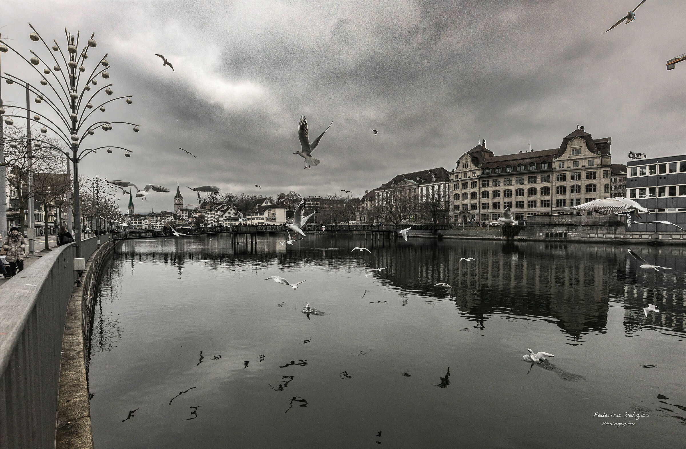 Zurich, the river