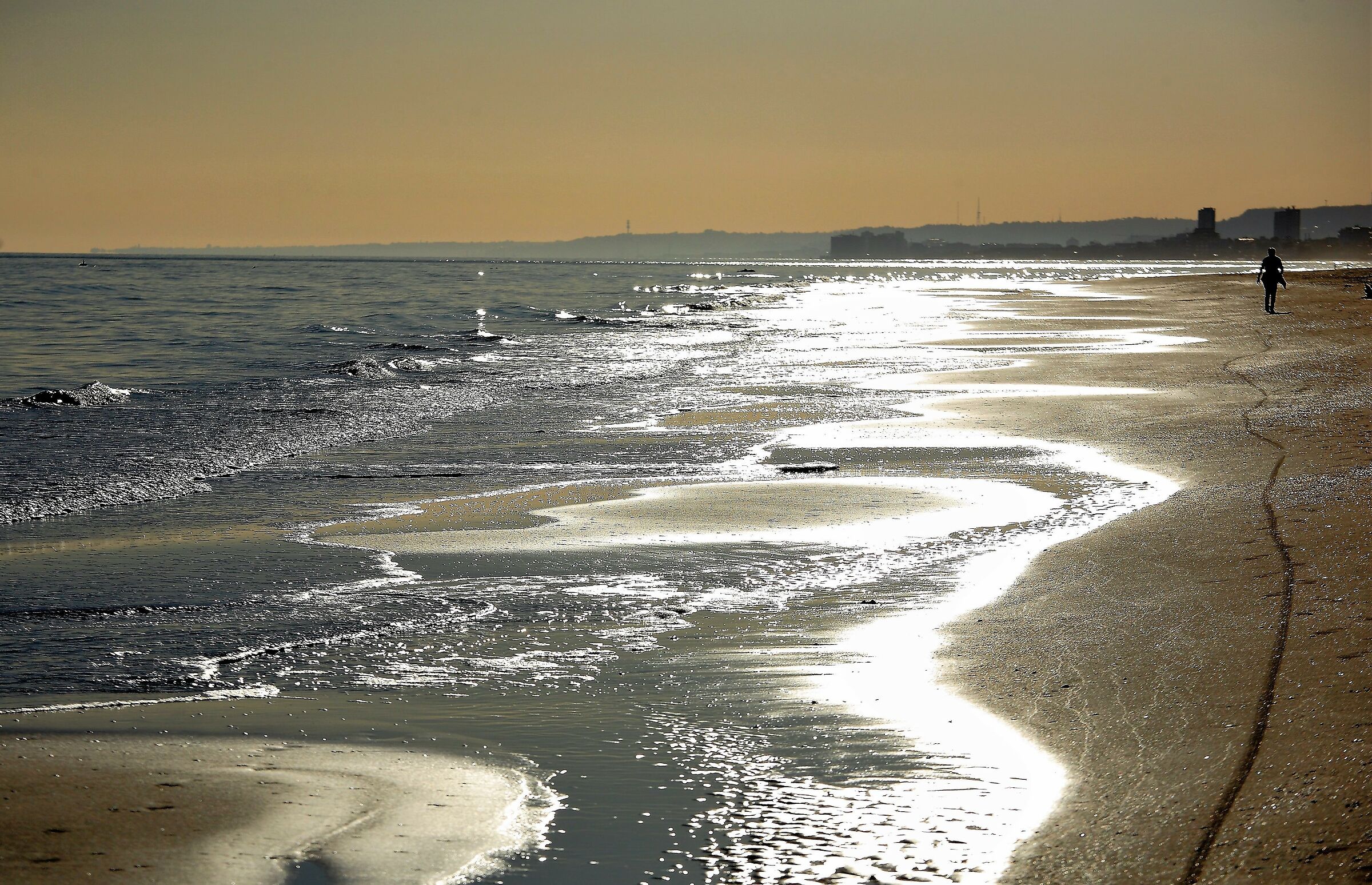 Questo mattina al Mare.