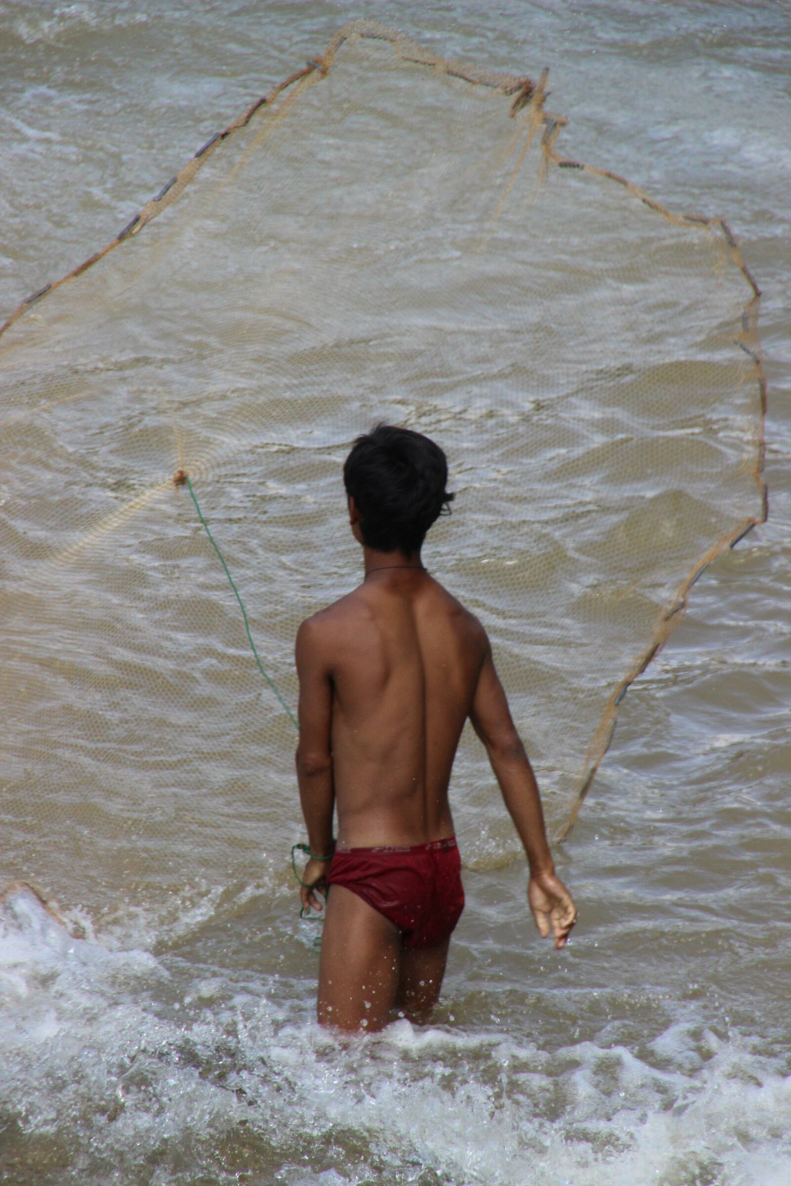 Il lancio del pescatore