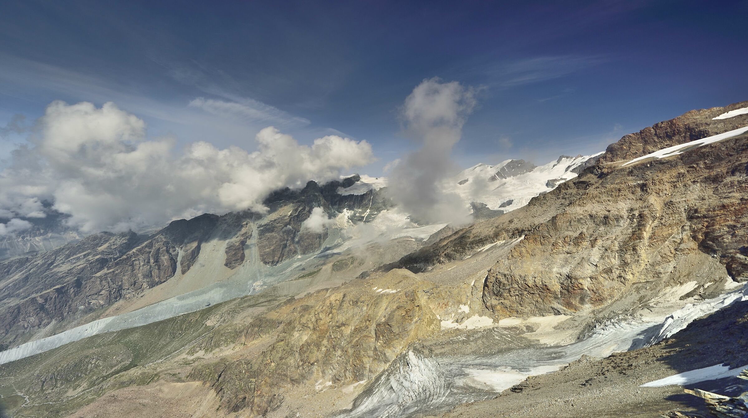 dalla conca del rifugio Quintino Sella