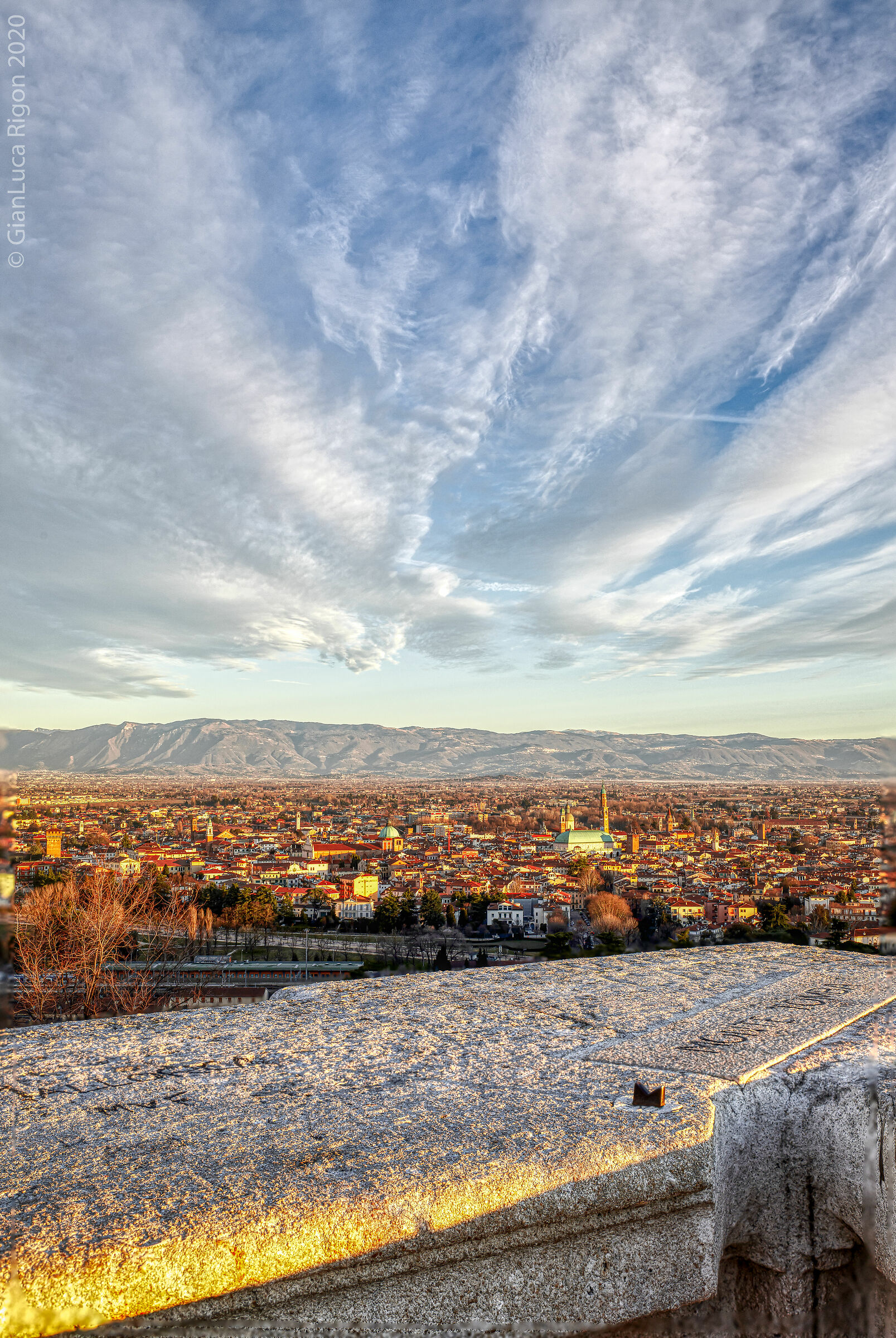 Panorama su Vicenza