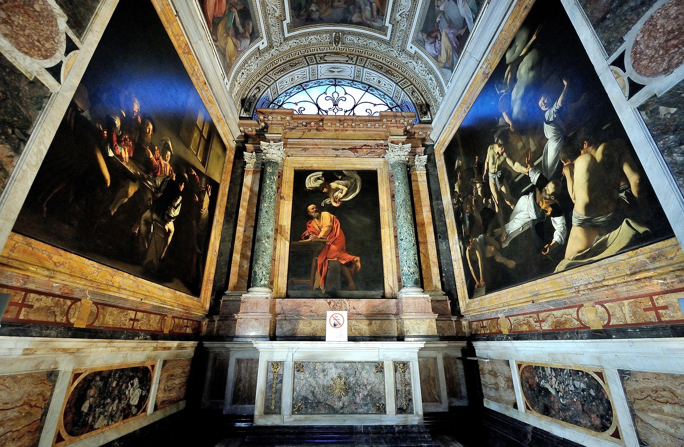 Roma-Caravaggio a S.Luigi dei Francesi