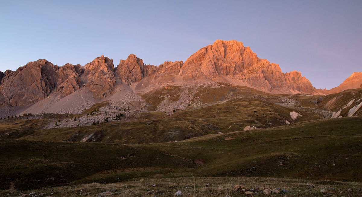 Rocca La Meja al tramonto
