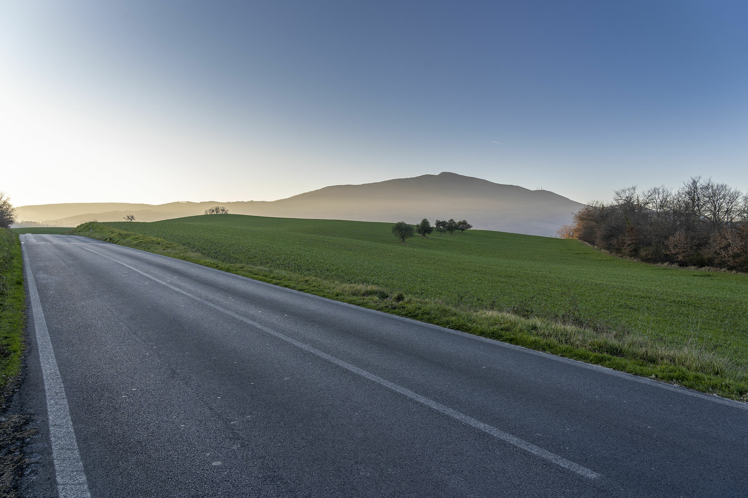 .. between Umbria and Tuscany along the way