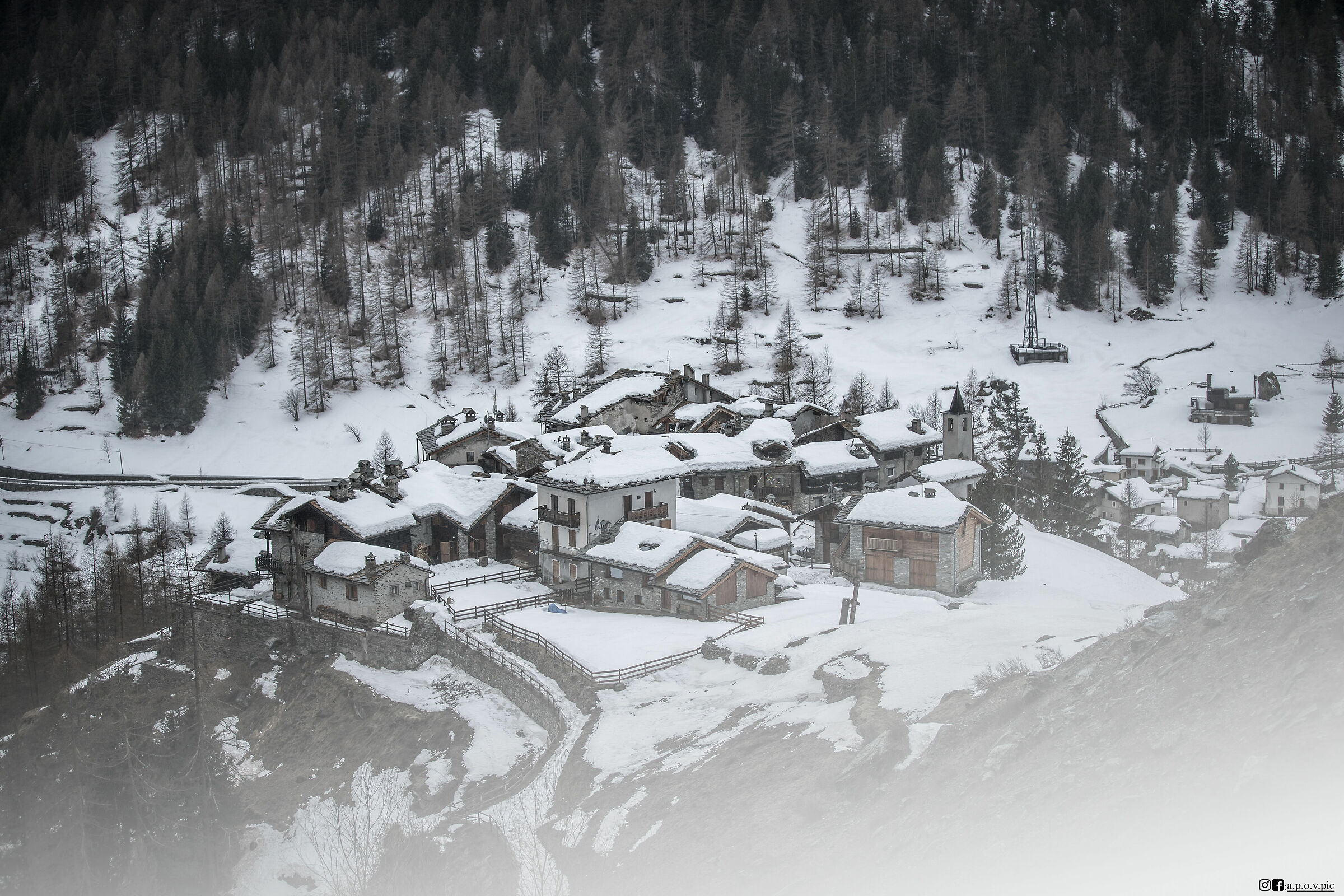 Paesino a Valsavarenche