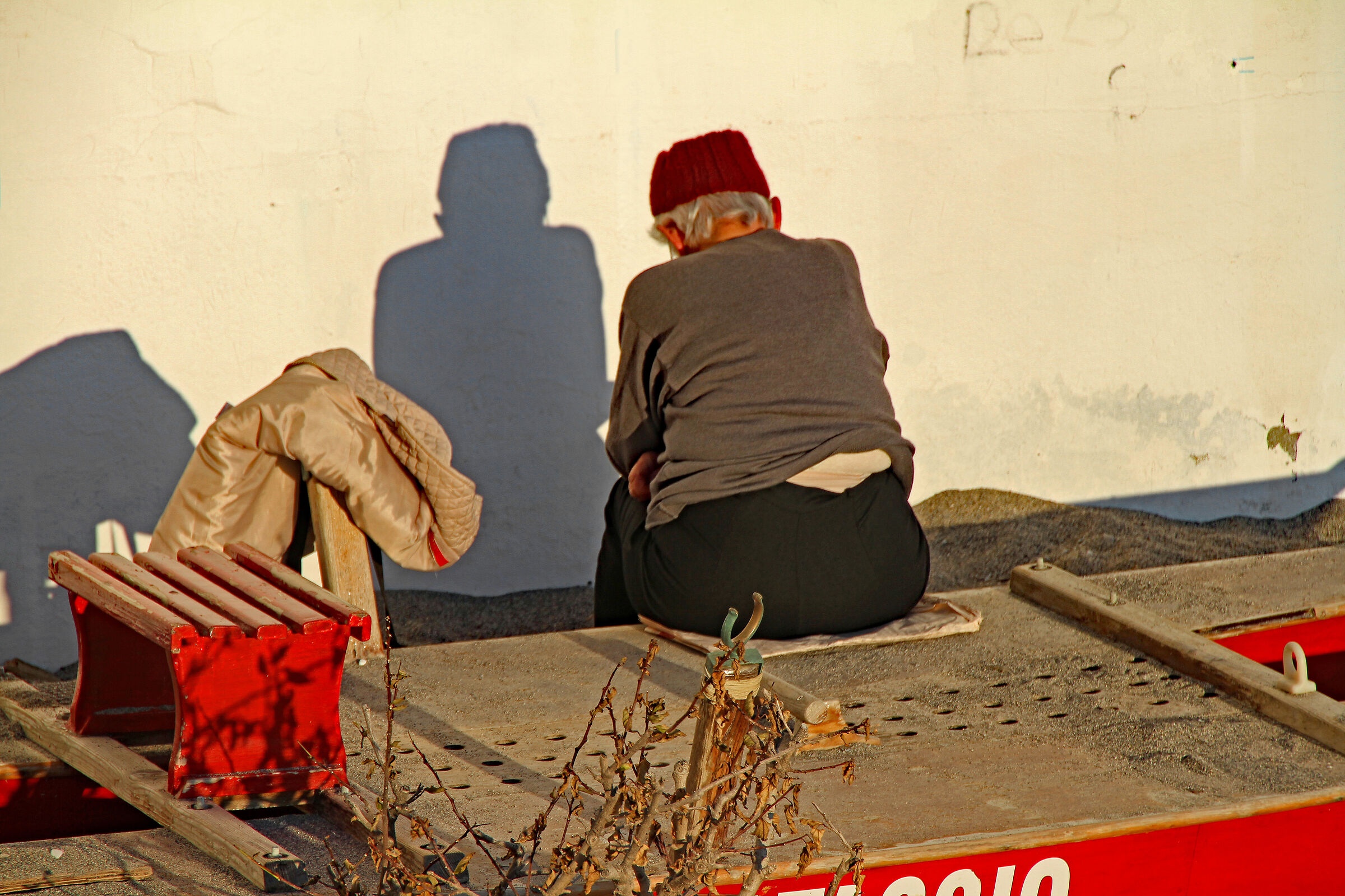Solitudine sulla spiaggia