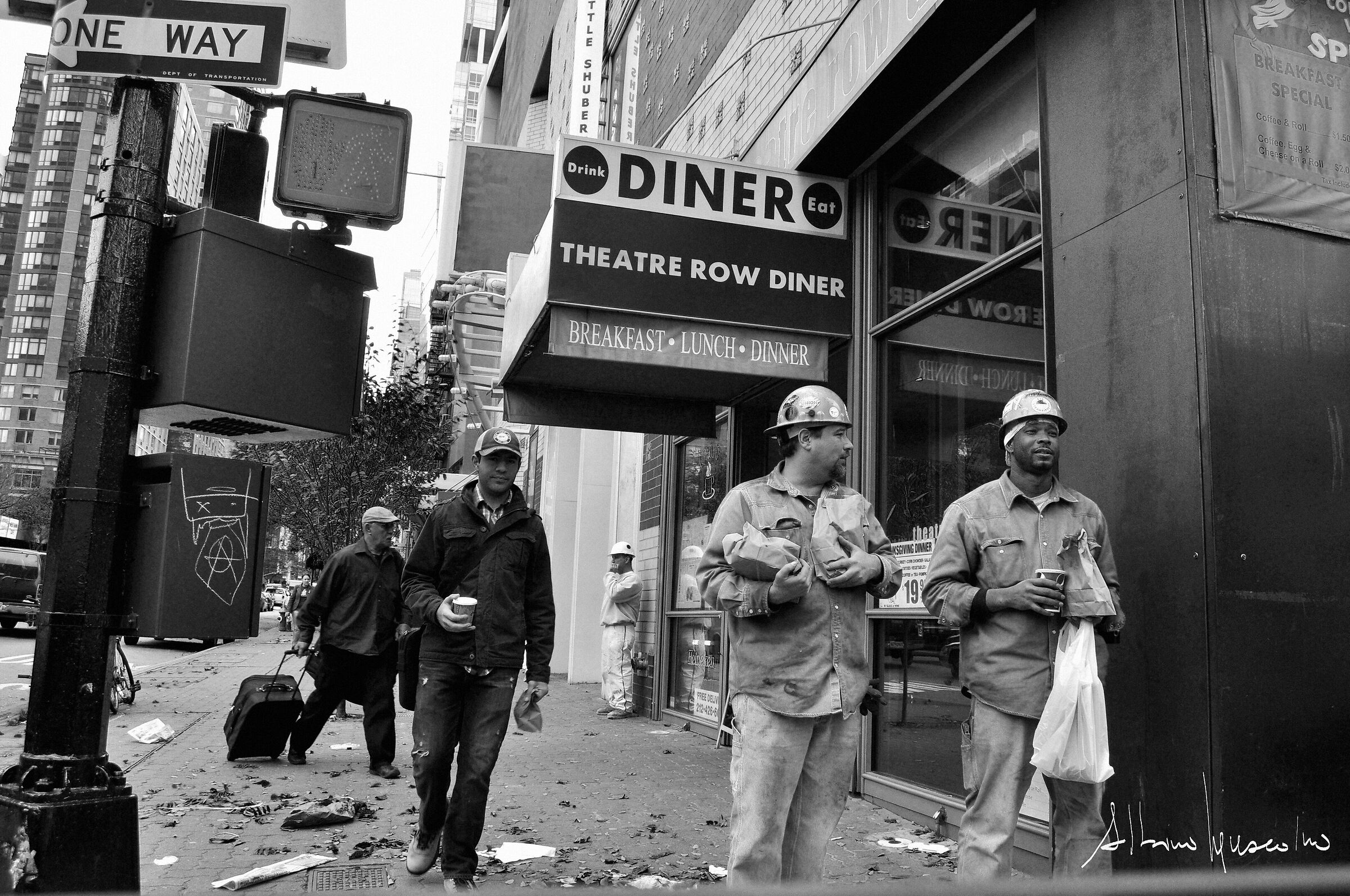 per le strade di New York