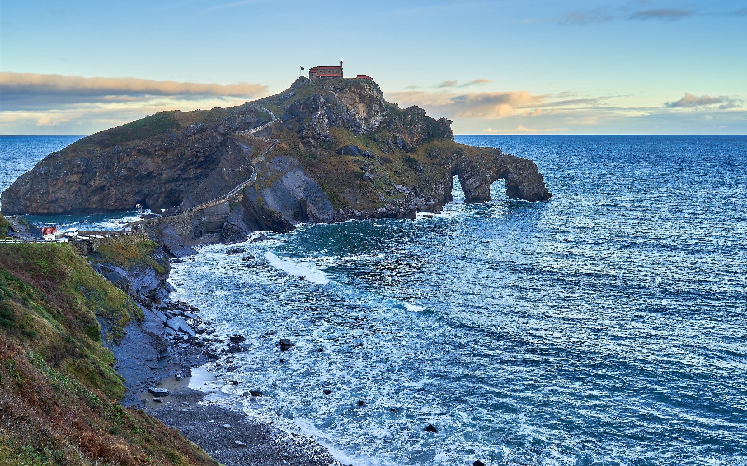 Gaztelugatxe, winter sunrise