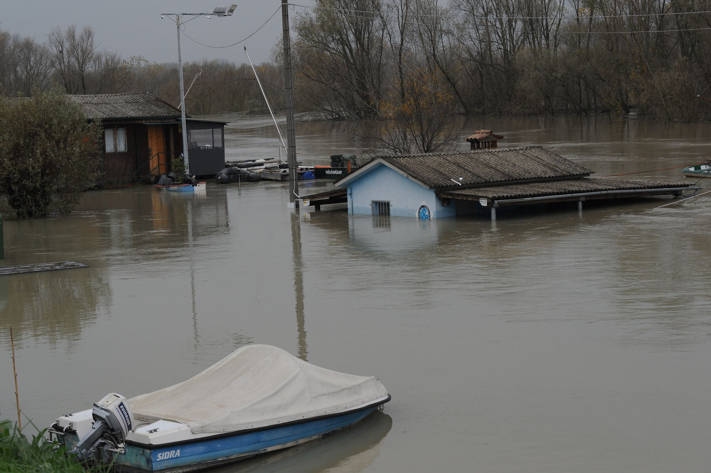 The flood has arrived